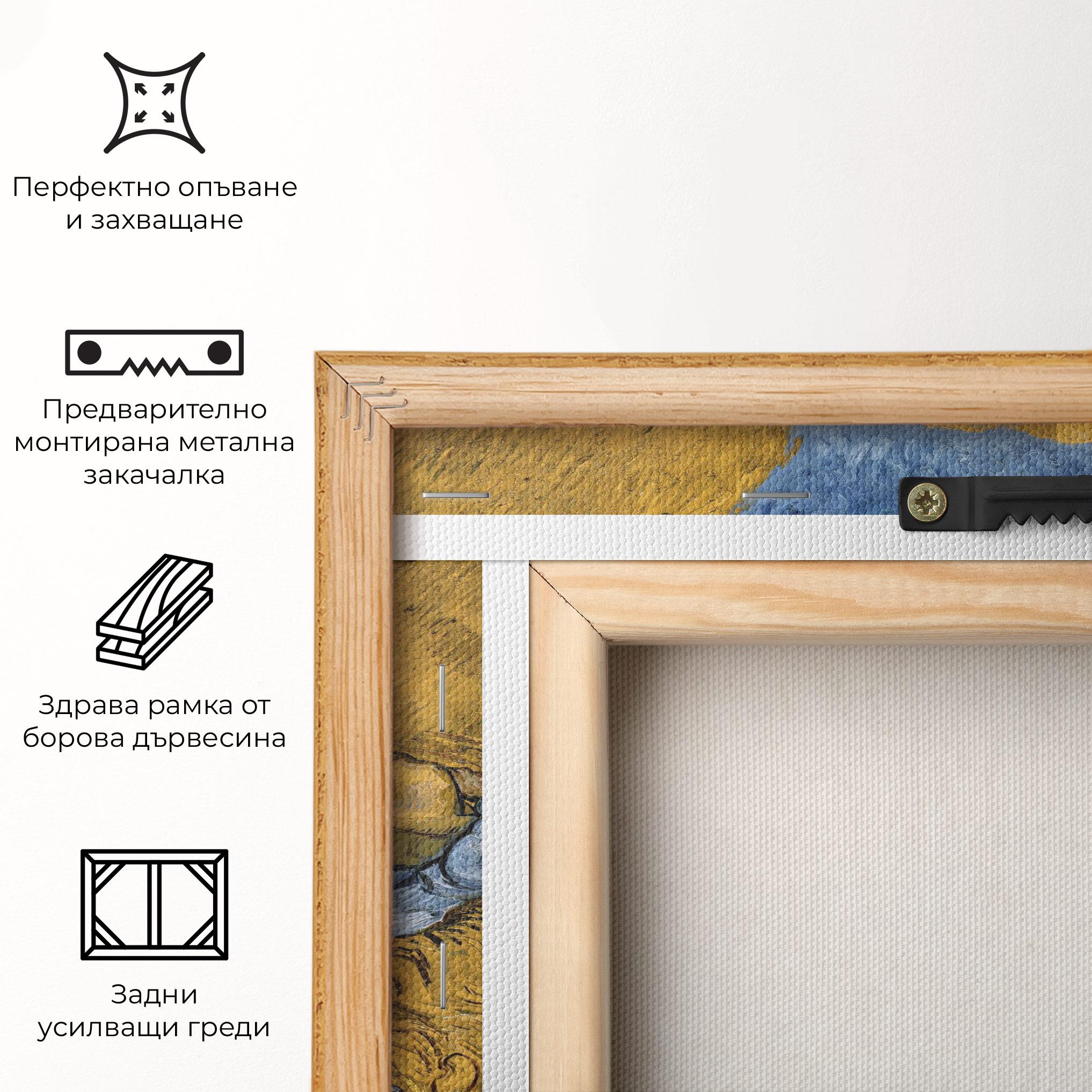 Картина на платно The Siesta mockup 5