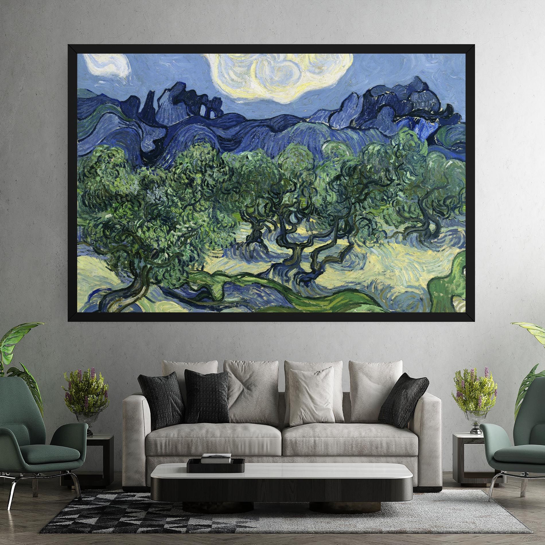 Olive Trees Alpilles mockup 7