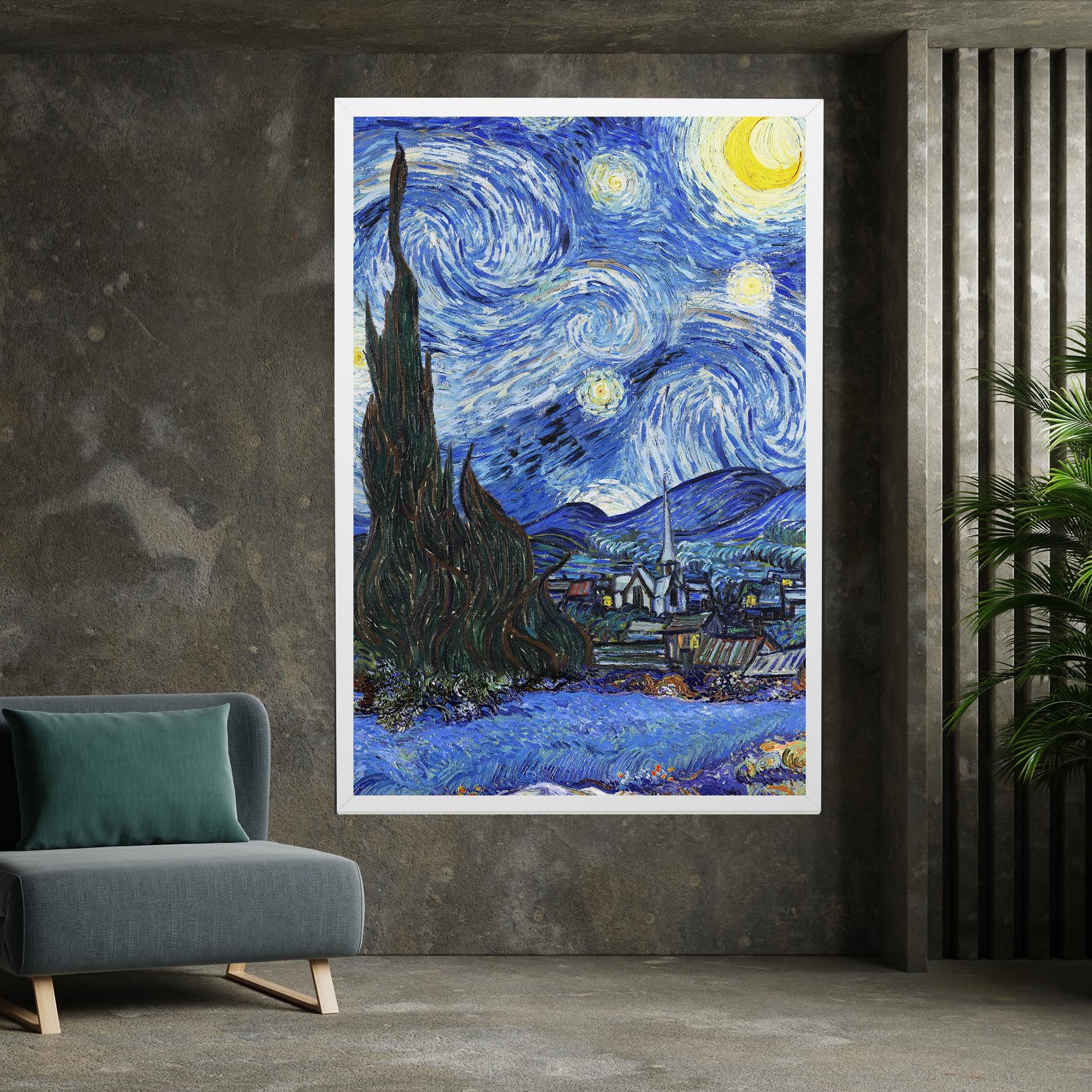 Starry Night Art mockup 7
