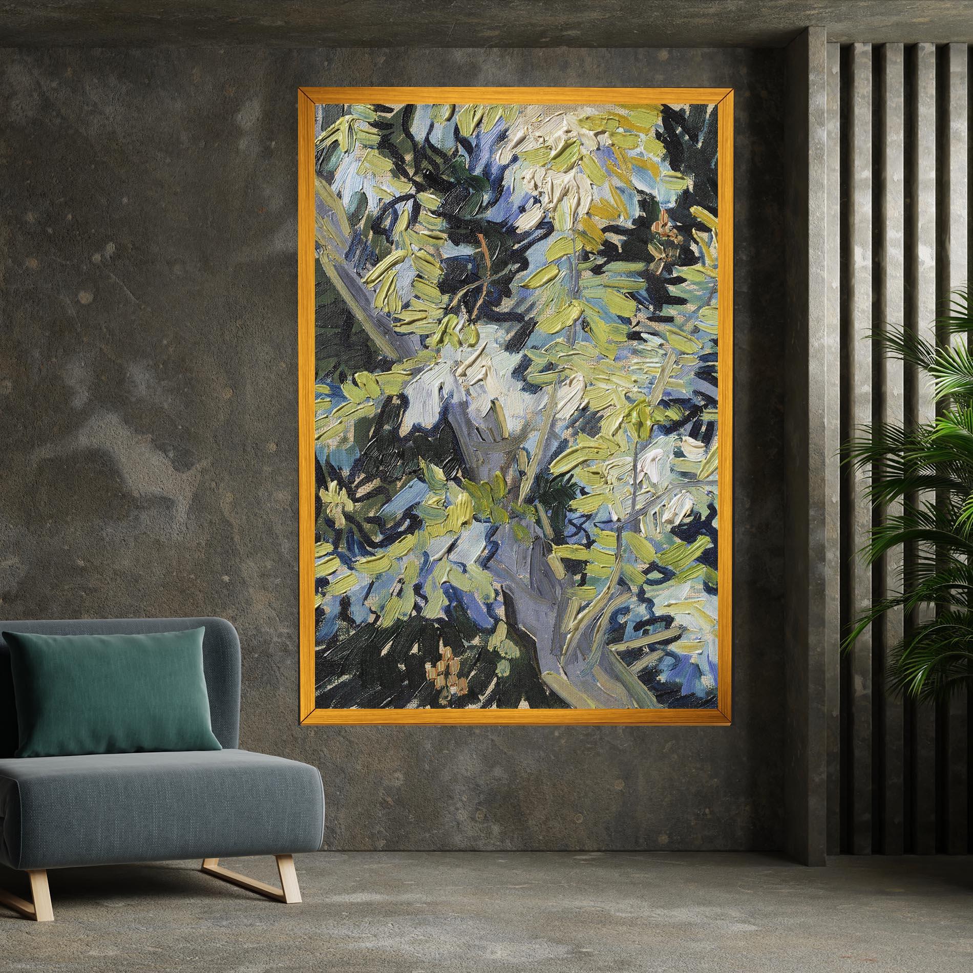 Картина на платно Blossoming Branches mockup 7