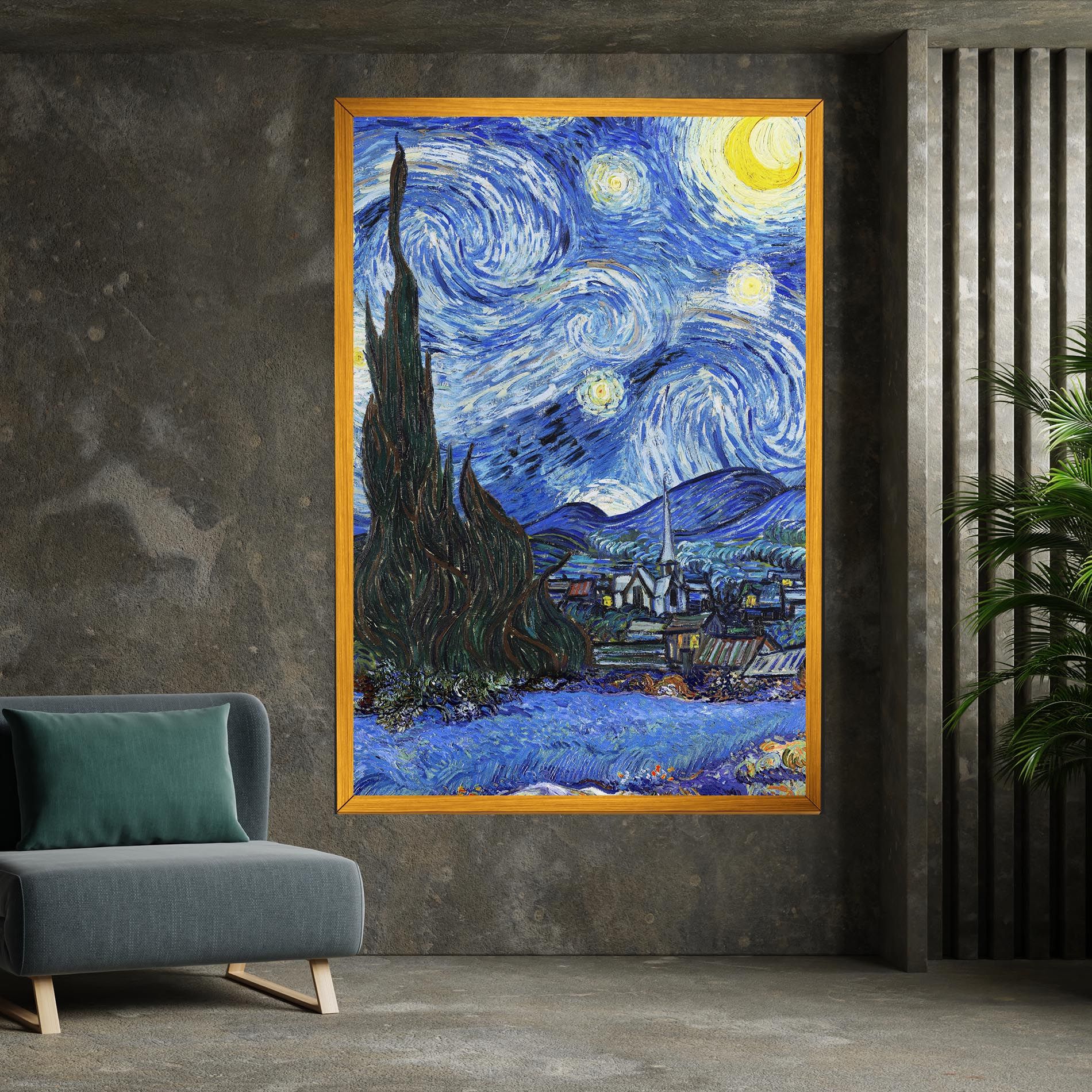 Starry Night Art mockup 7