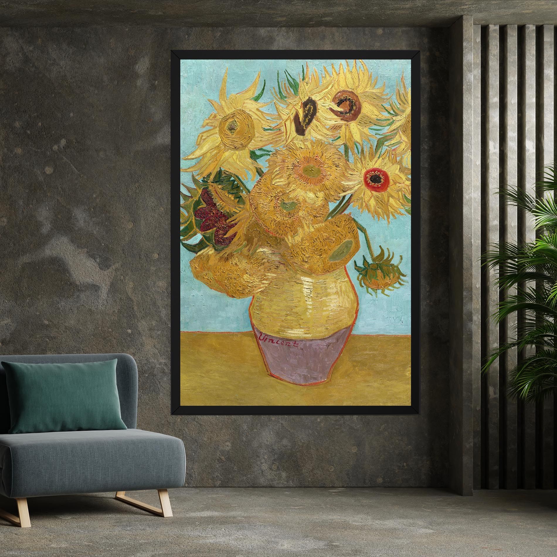 Twelve Sunflowers mockup 7