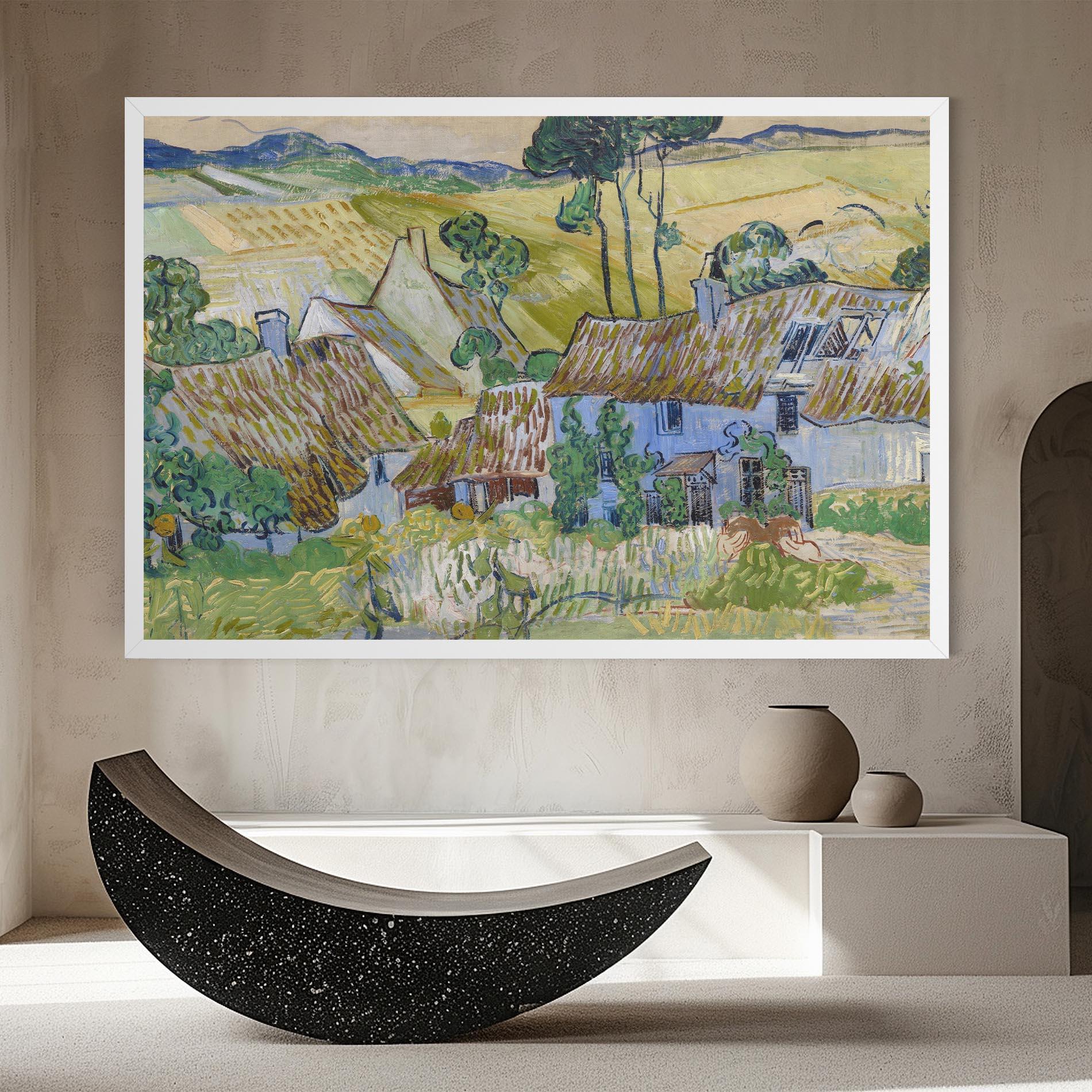 Картина на платно Farms Near Auvers mockup 8