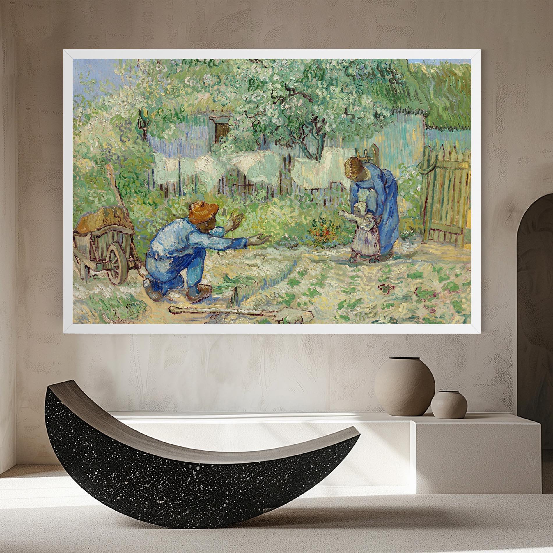 Картина на платно First Steps mockup 8