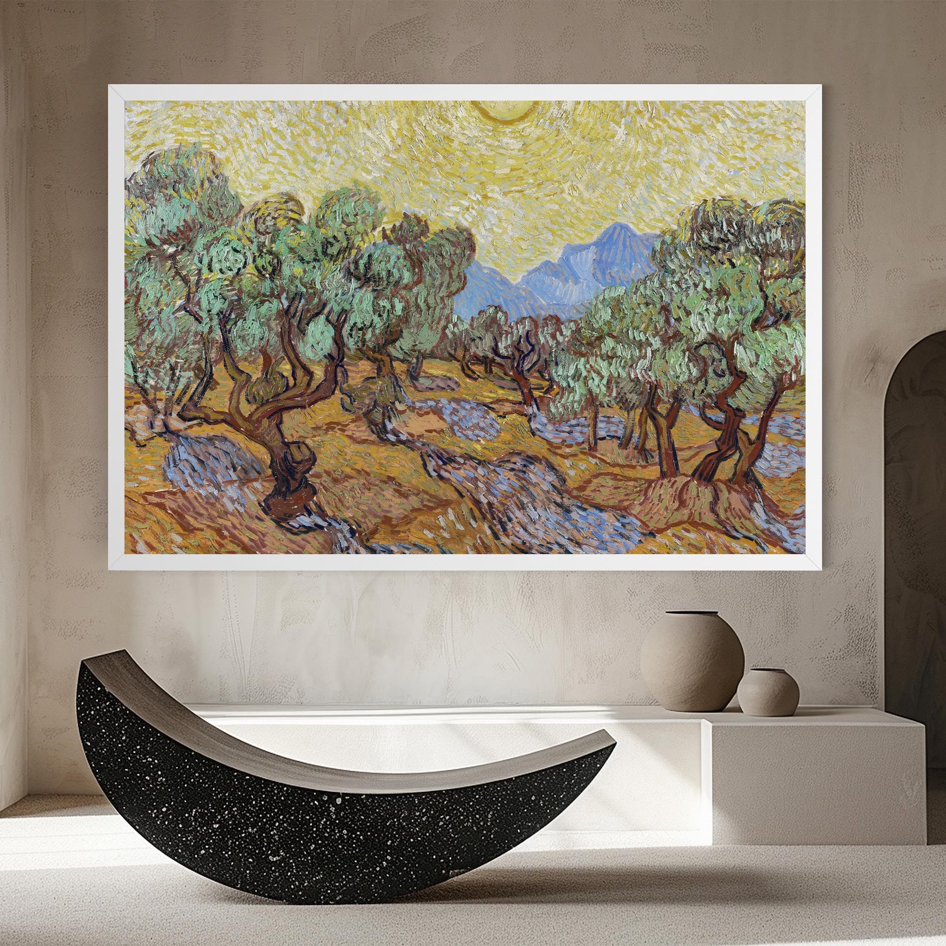 Gogh Olive Trees mockup 8