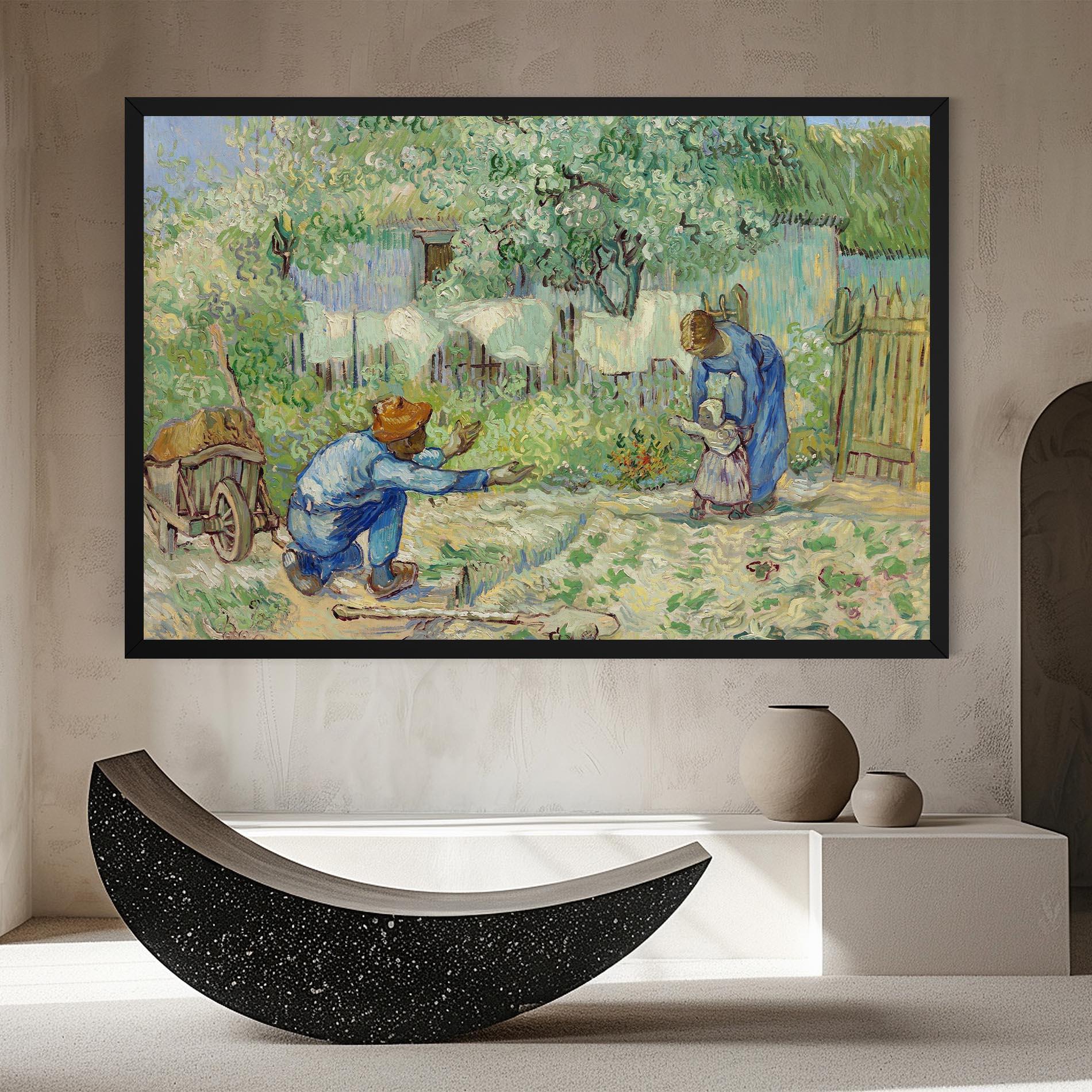 Картина на платно First Steps mockup 8