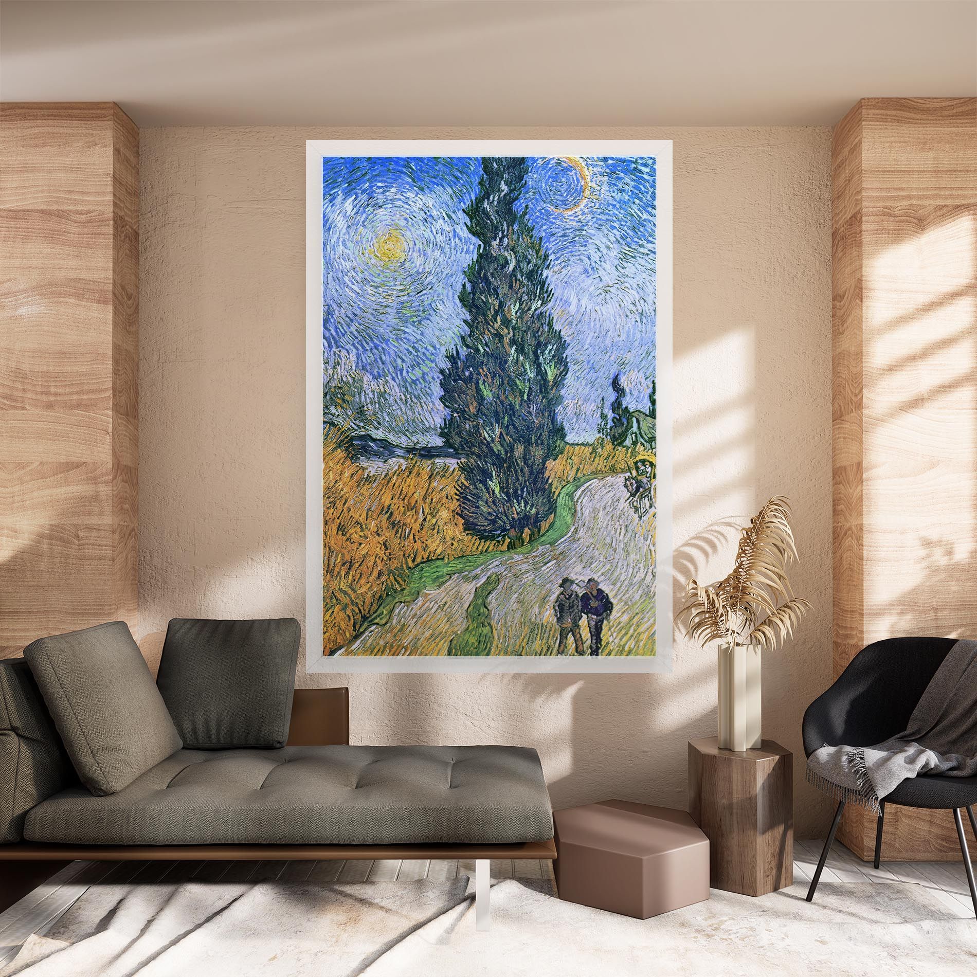 Road With Cypress mockup 8