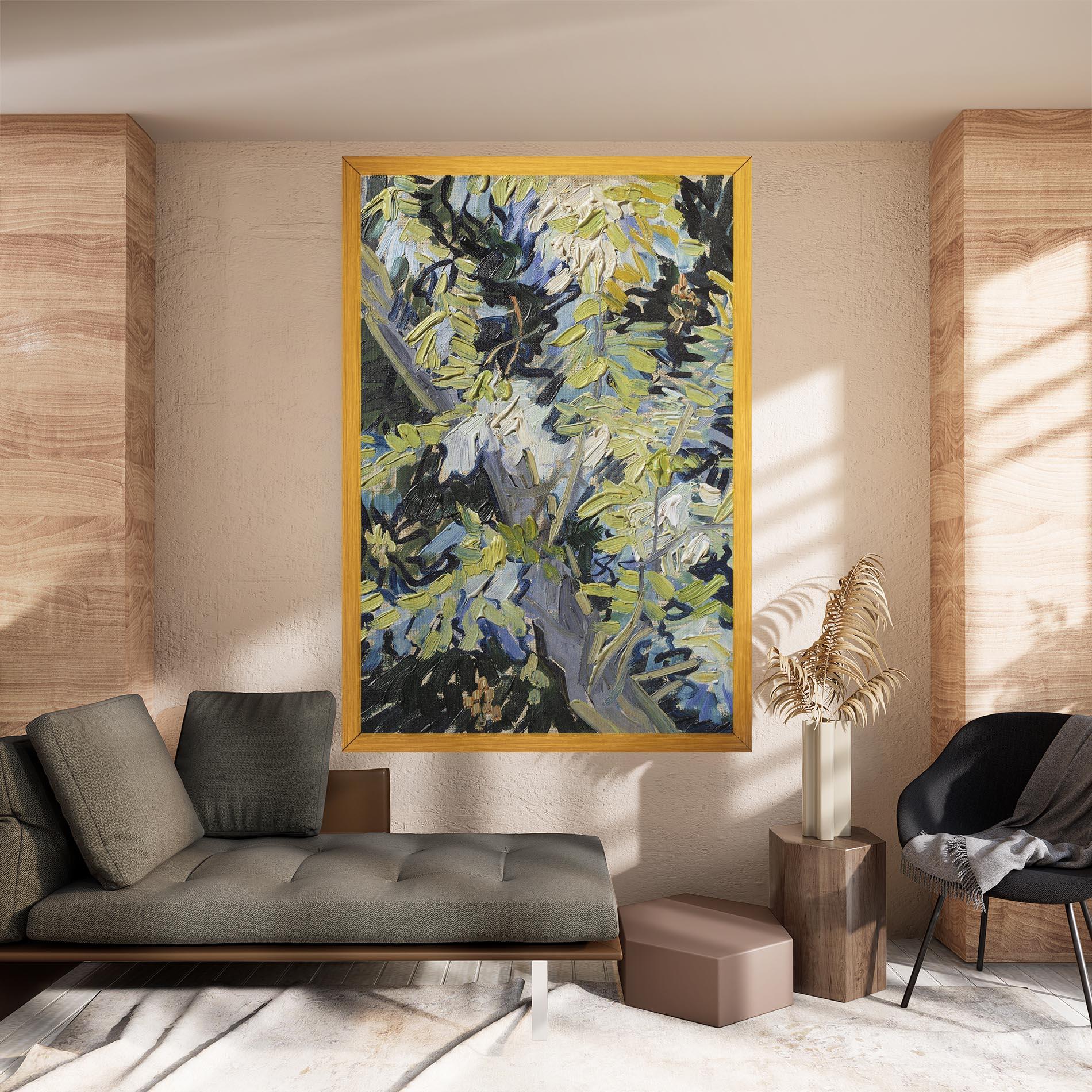 Картина на платно Blossoming Branches mockup 8