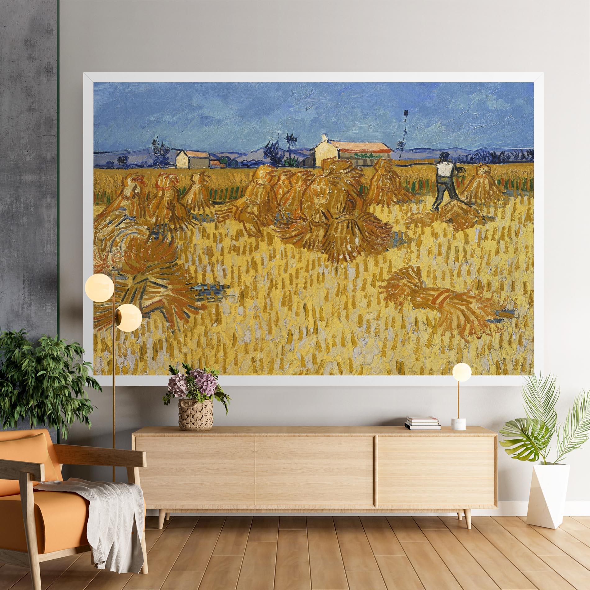 Картина на платно Corn Harvest mockup 9