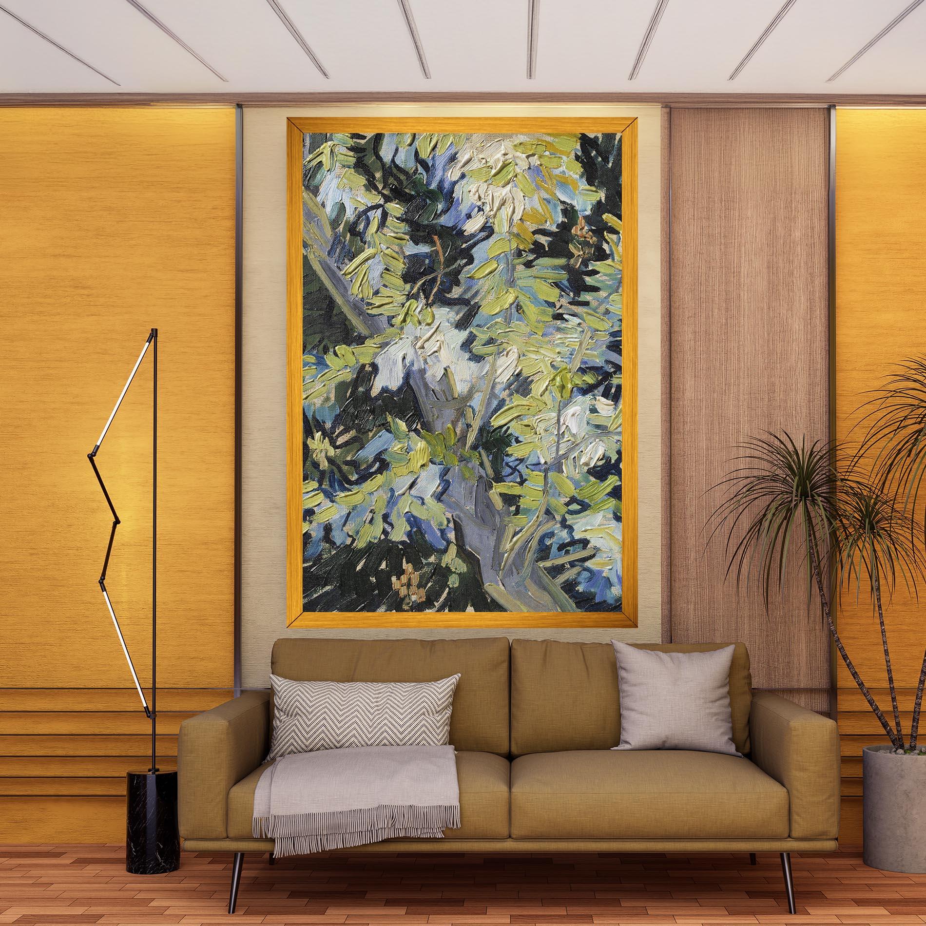 Картина на платно Blossoming Branches mockup 9