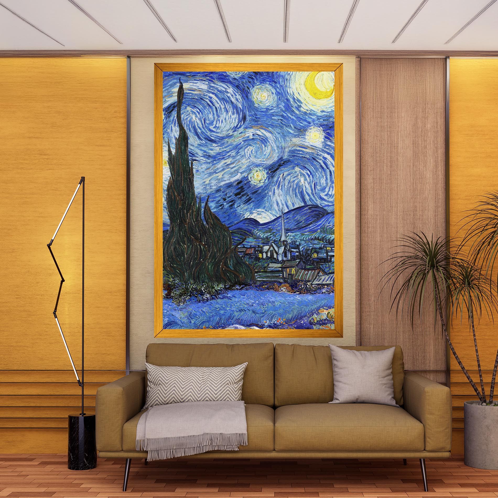 Starry Night Art mockup 9