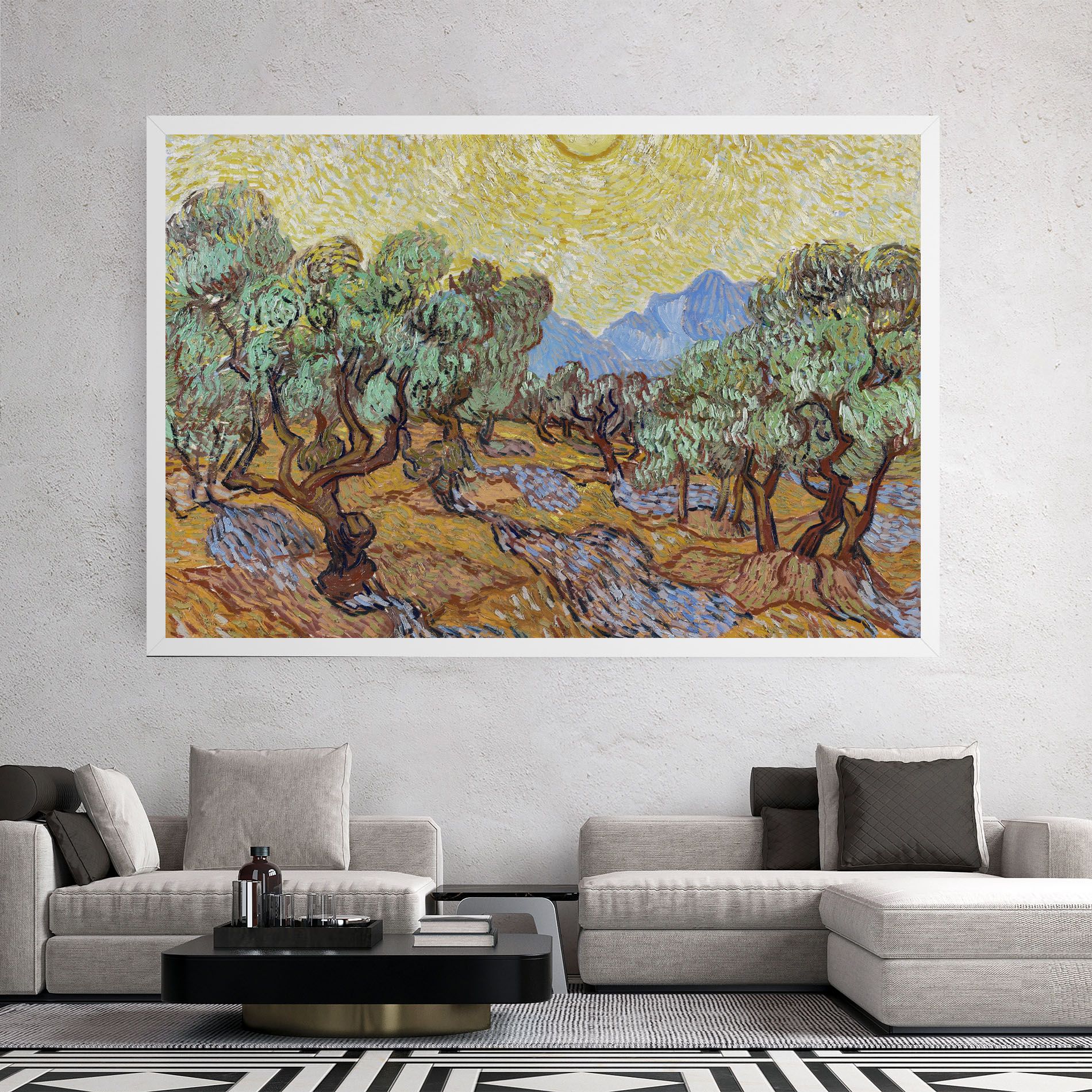 Gogh Olive Trees mockup 2
