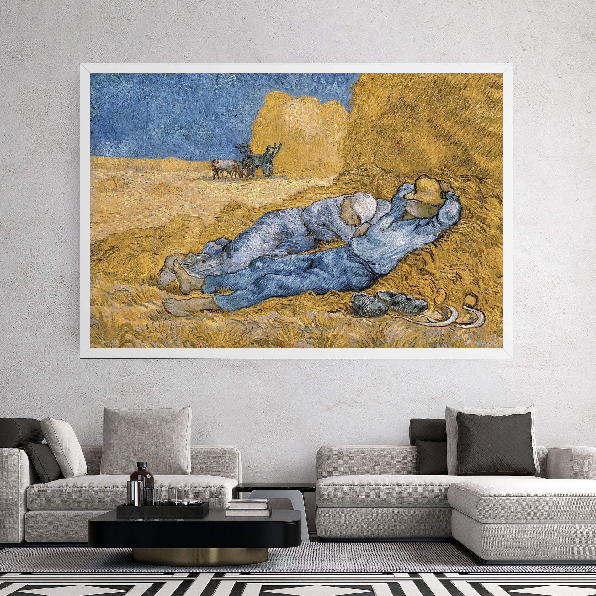 Картина на платно The Siesta mockup 2