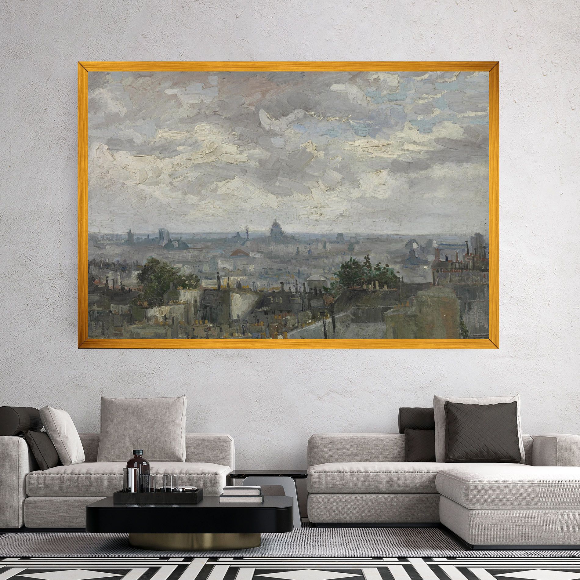 Gezicht Op Paris mockup 2