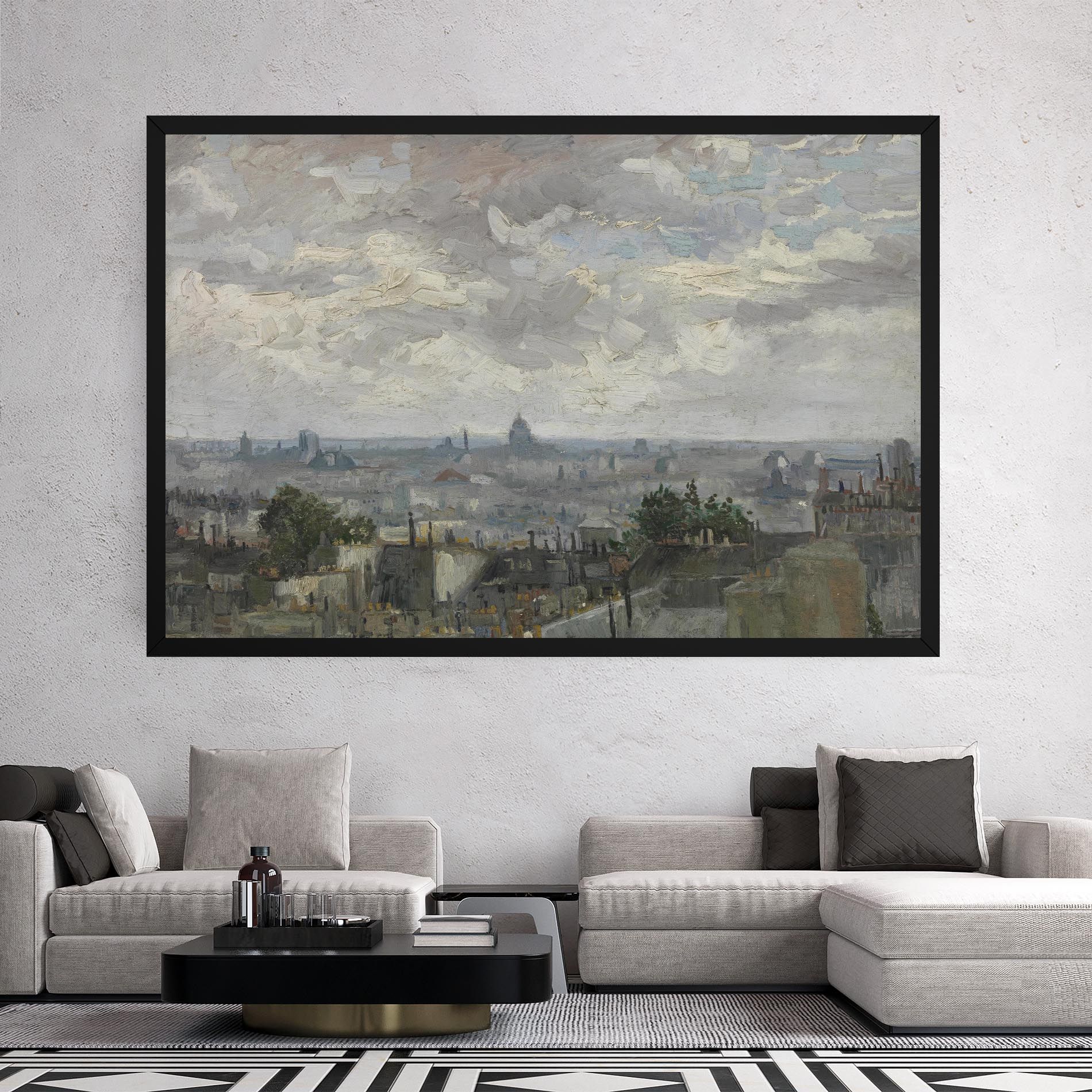 Gezicht Op Paris mockup 2