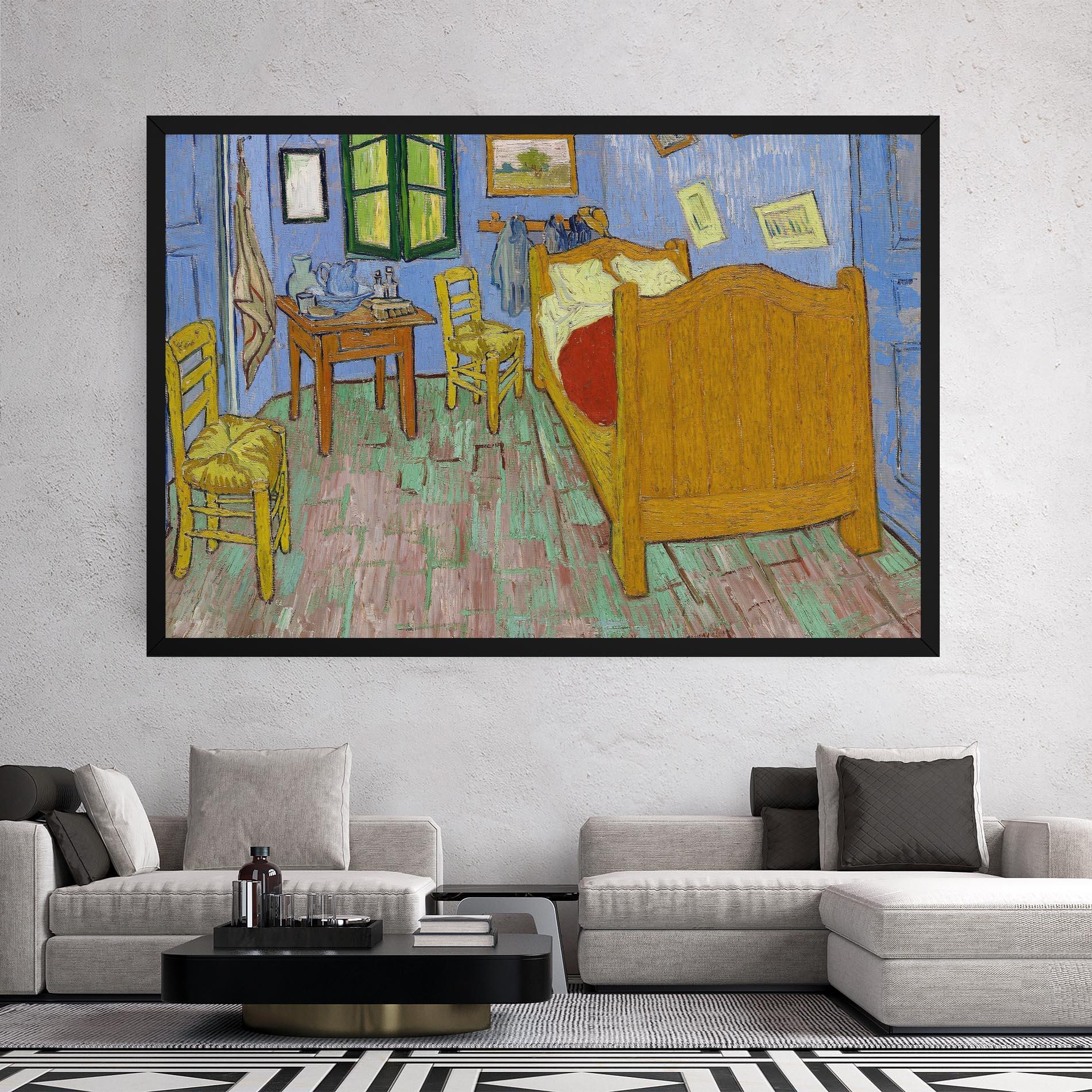 Картина на платно The Bedroom mockup 2