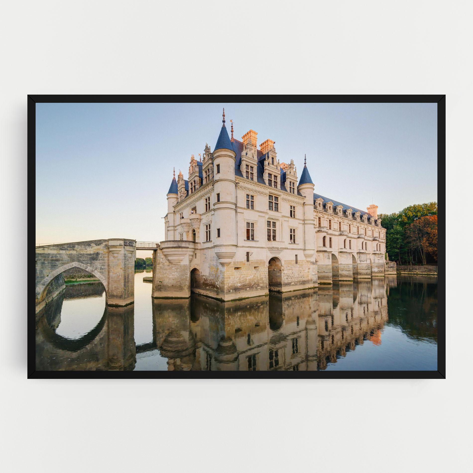 Картина на платно Chateau France mockup 0