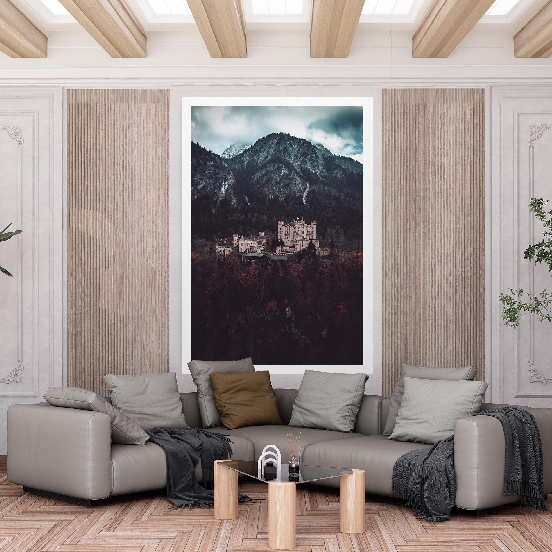 Картина на платно Forest Castle mockup 6