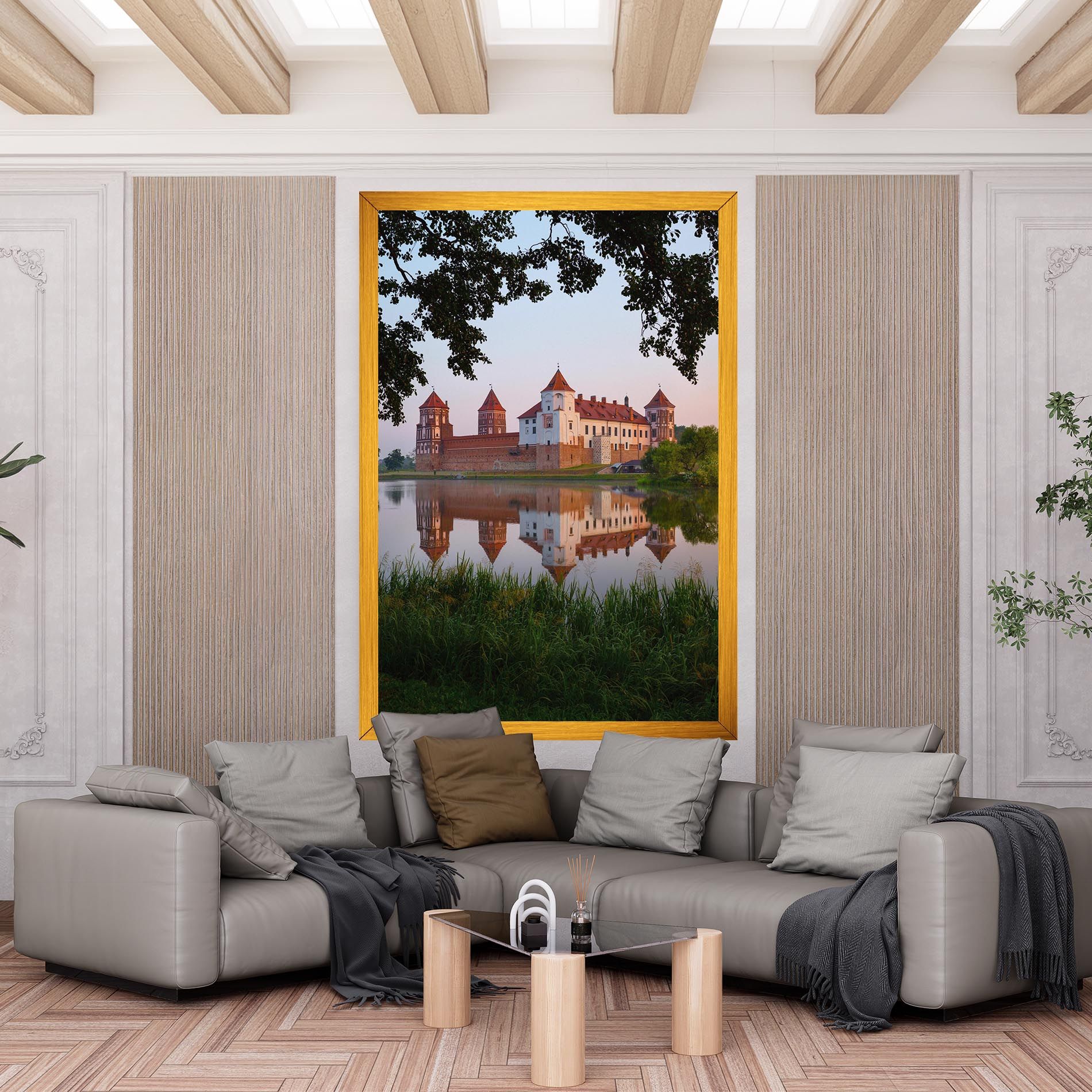 Ancient Castle Morning mockup 6