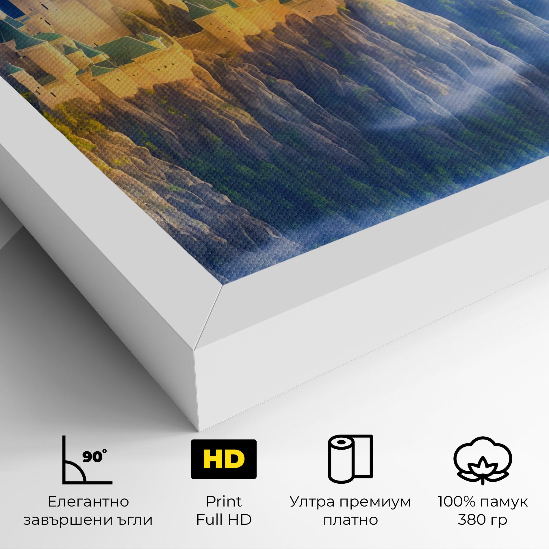 Картина на платно Fairytale Castle mockup 4