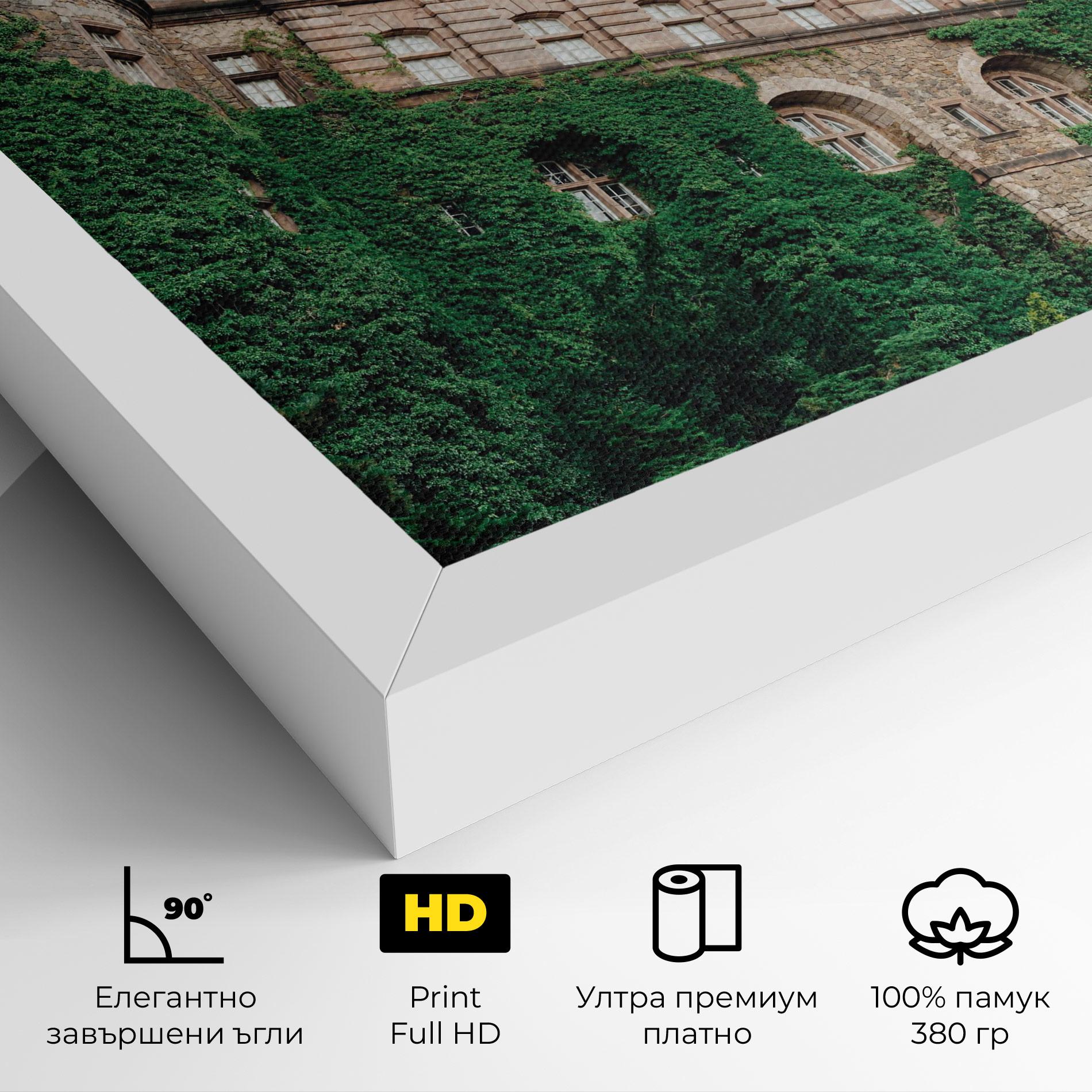 Картина на платно Ksiaz Swiebodzice Poland mockup 4