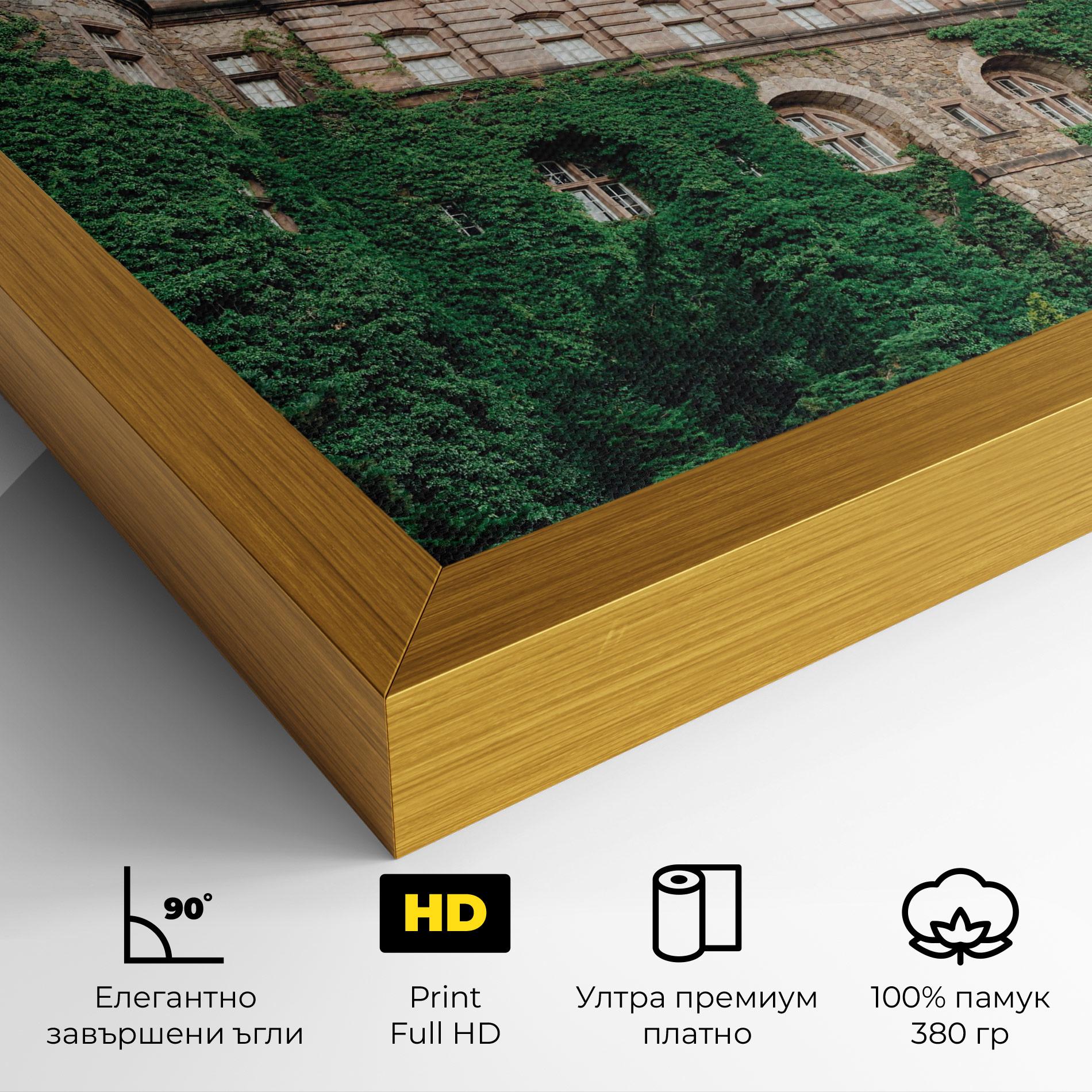 Картина на платно Ksiaz Swiebodzice Poland mockup 4