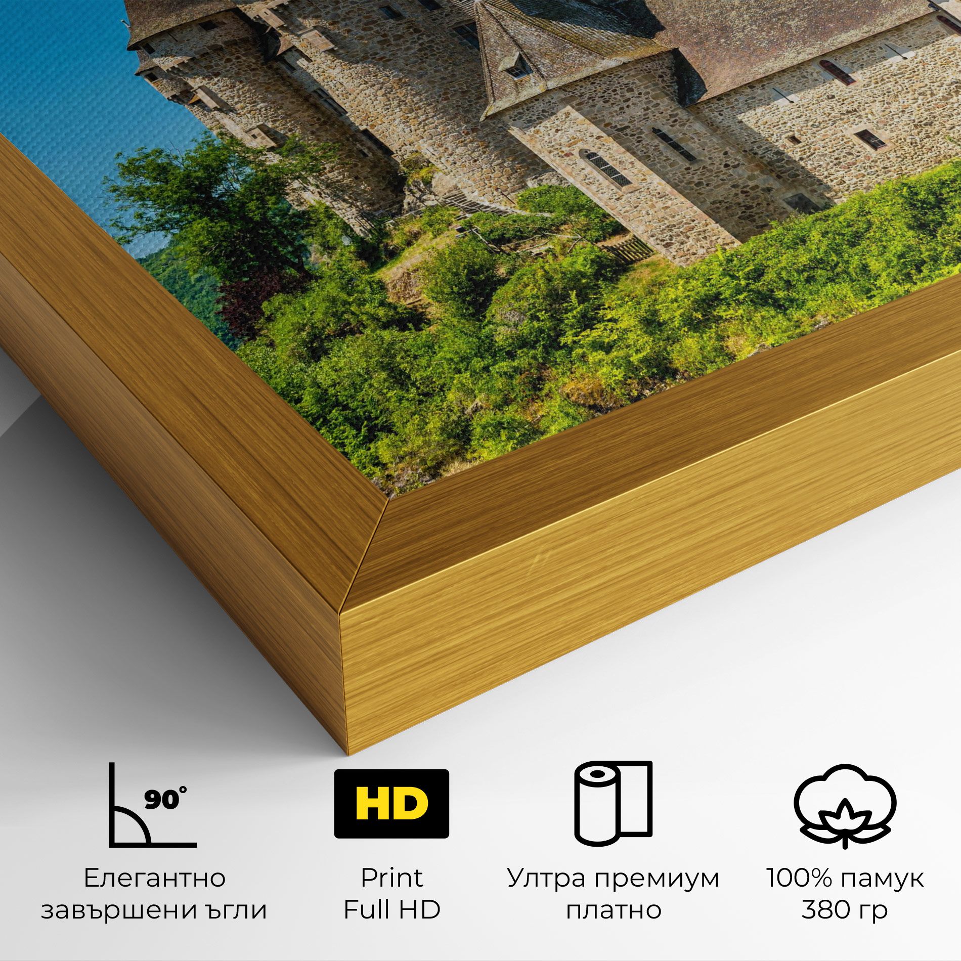 Medieval Castle France mockup 4