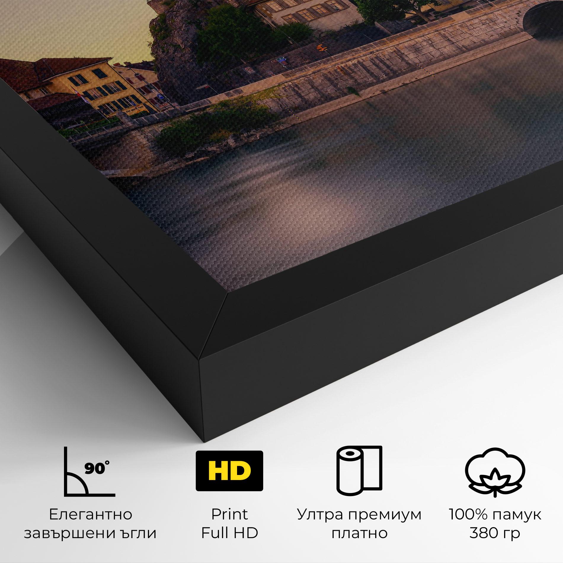 Картина на платно Aarburg Castle mockup 4