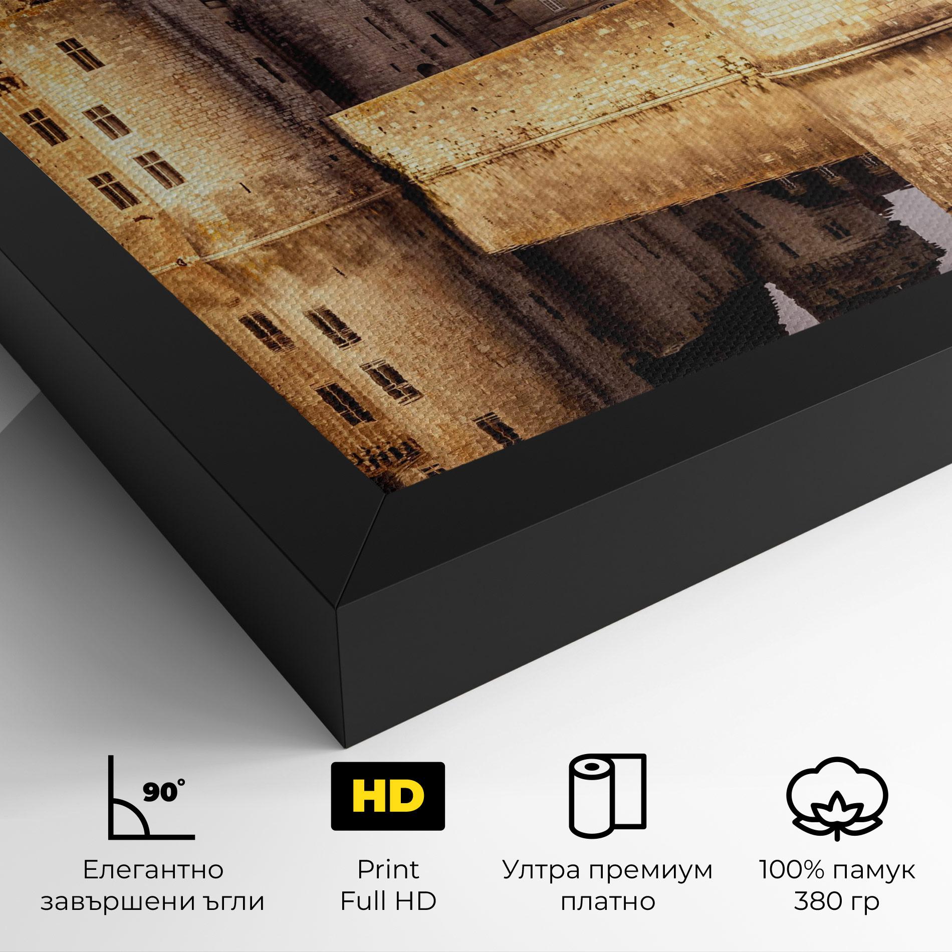 Картина на платно Chateau Castle mockup 4