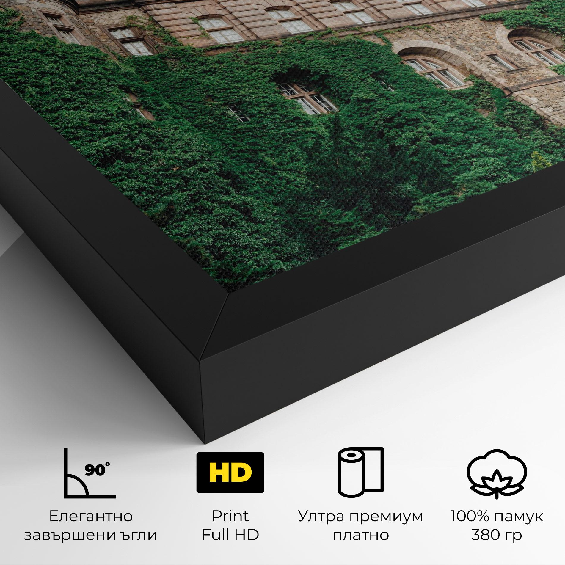 Картина на платно Ksiaz Swiebodzice Poland mockup 4