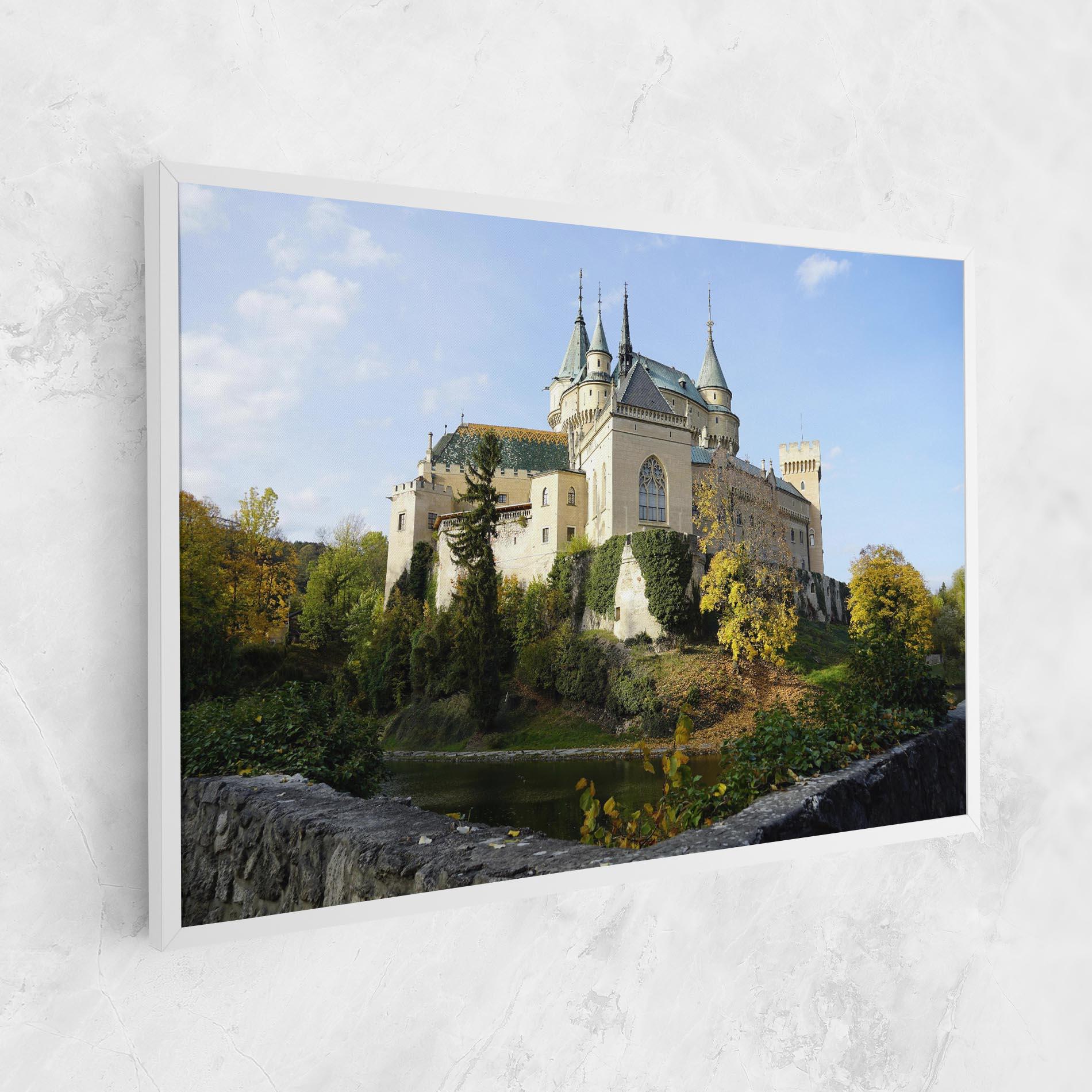 Картина на платно Bojnice Castle Slovakia mockup 1