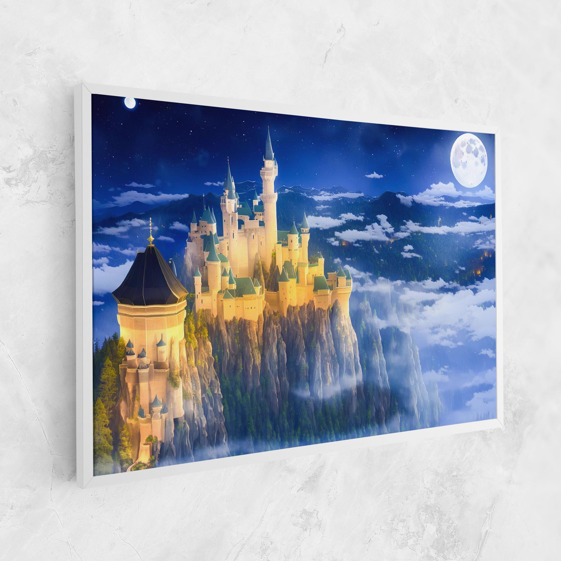 Картина на платно Fairytale Castle mockup 1