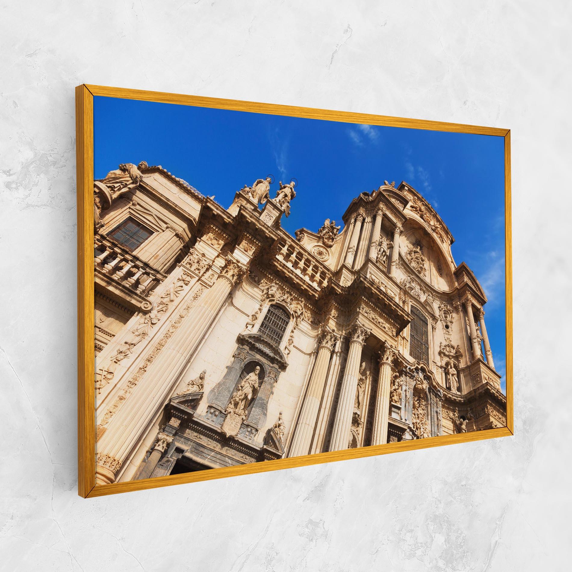 Картина на платно Church Saint Mary mockup 1