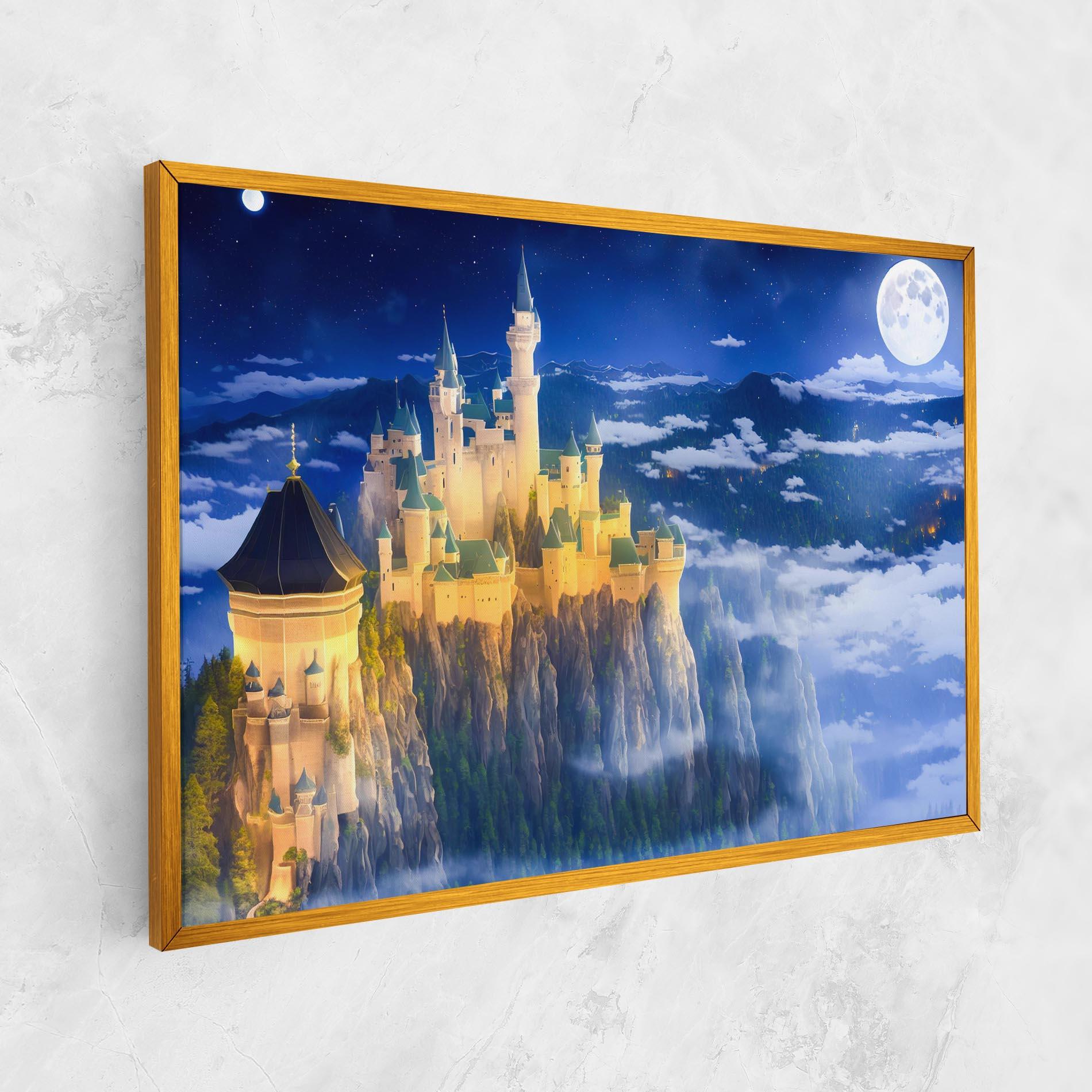 Картина на платно Fairytale Castle mockup 1