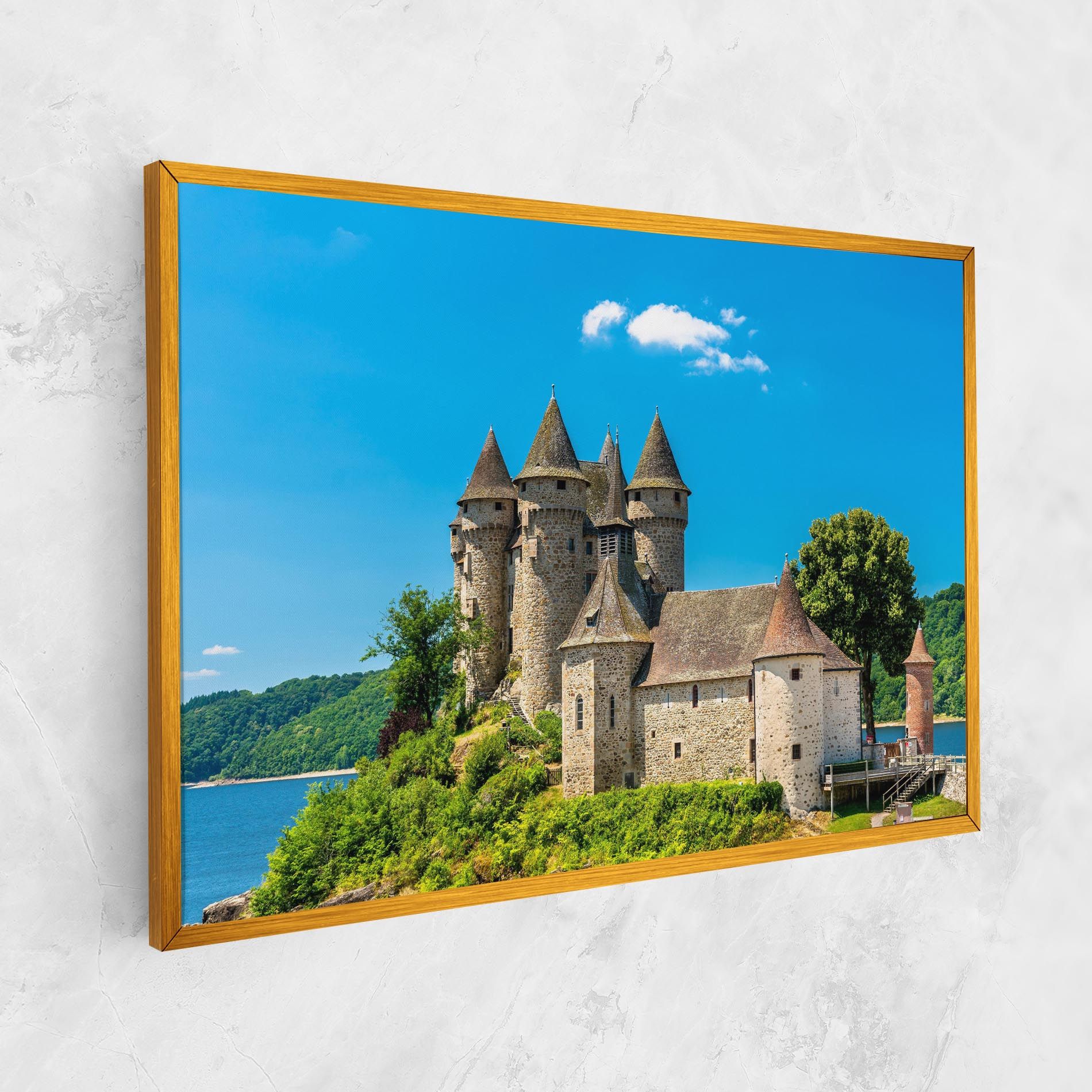 Medieval Castle France mockup 1