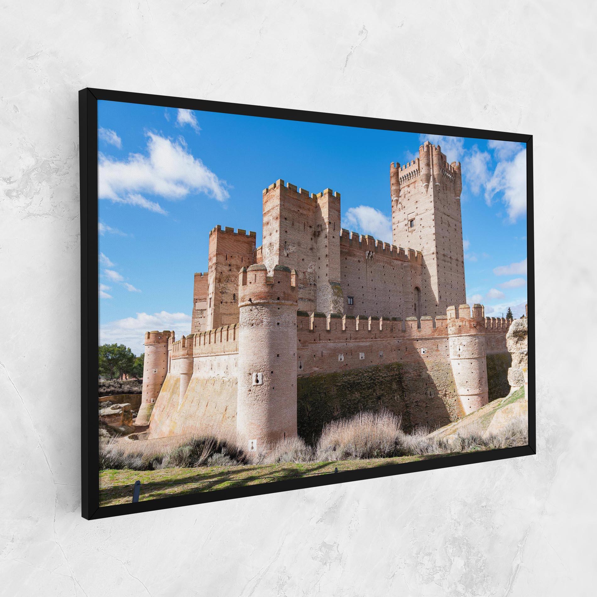 Картина на платно Castle La Mota mockup 1