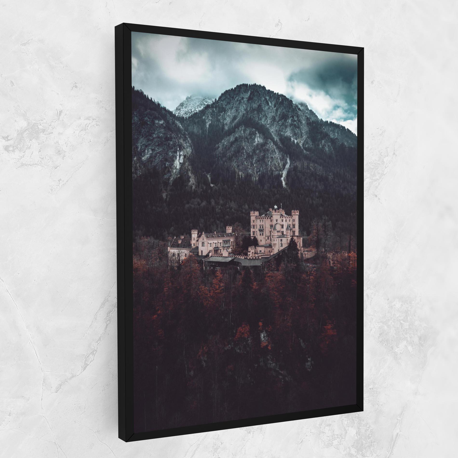 Картина на платно Forest Castle mockup 1