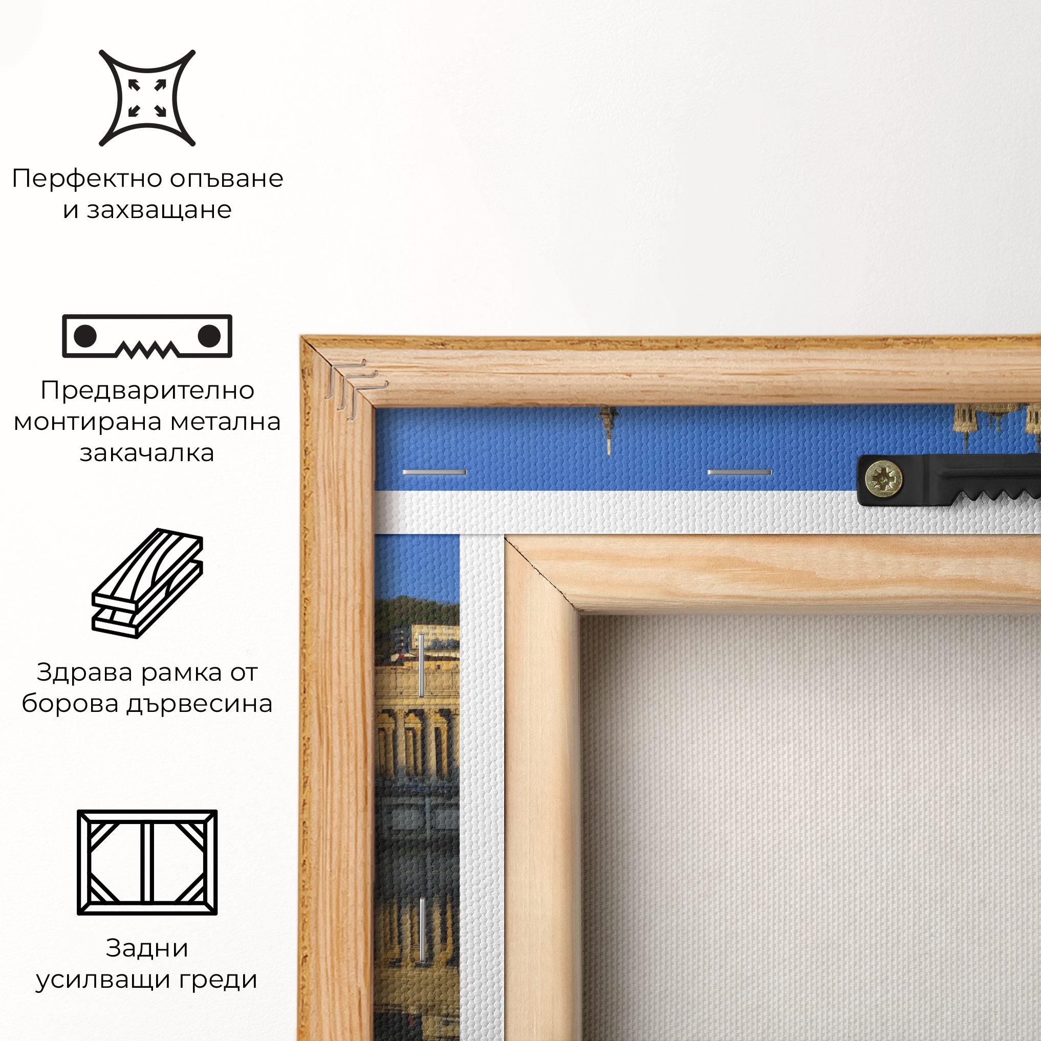 Картина на платно Lyon France mockup 5