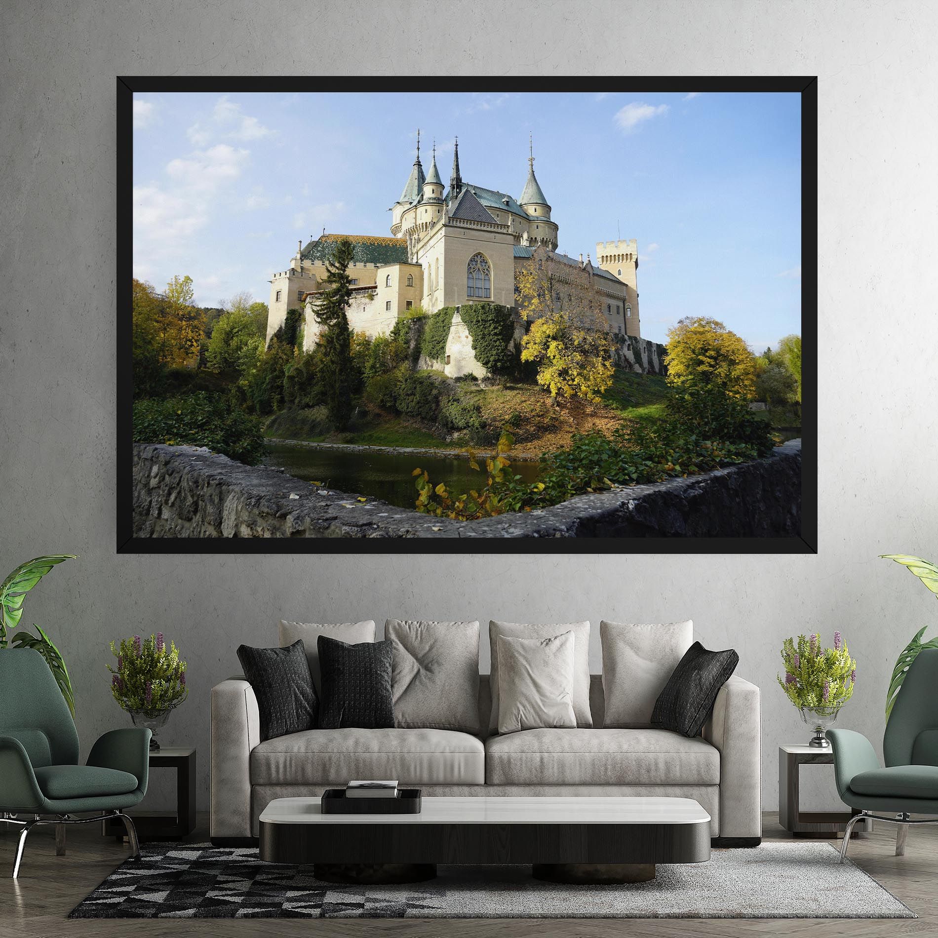 Bojnice Castle Slovakia mockup 7