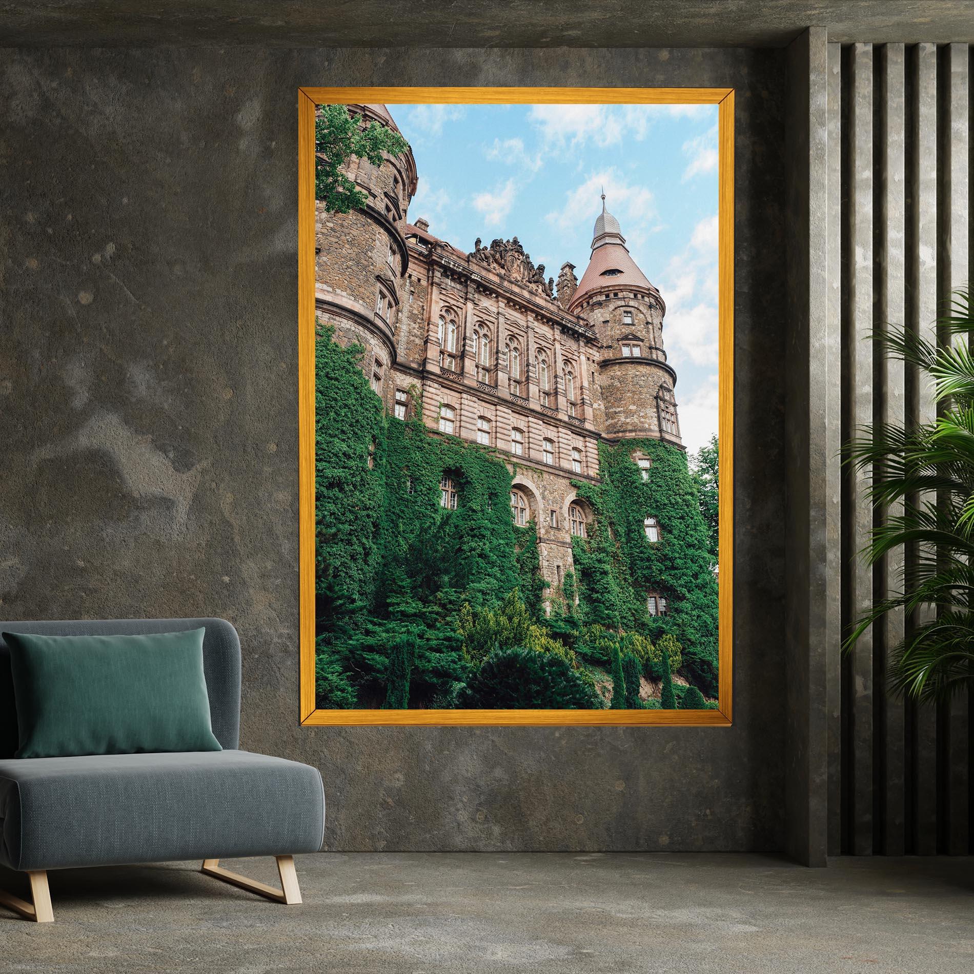 Картина на платно Ksiaz Swiebodzice Poland mockup 7