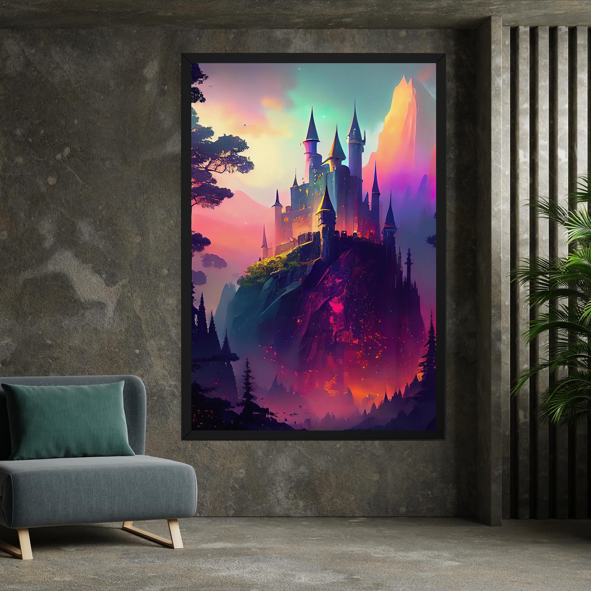 Purple Orange Castle mockup 7