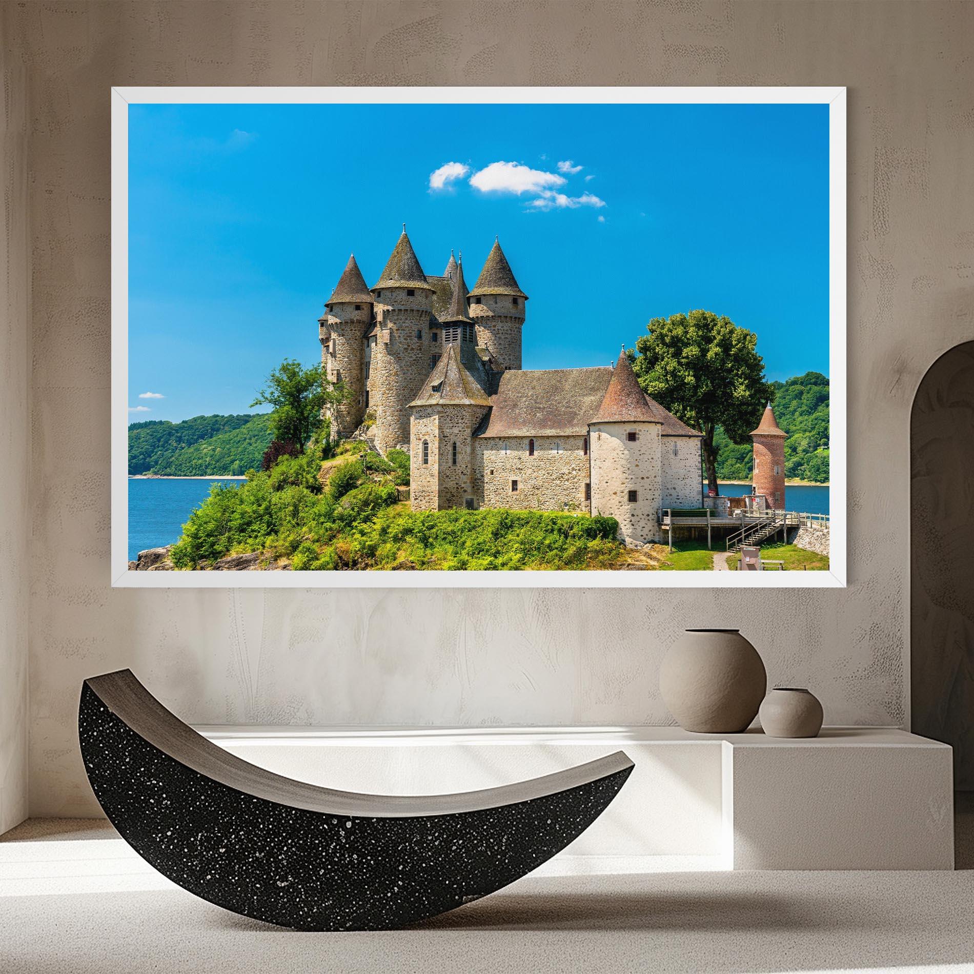 Картина на платно Medieval Castle France mockup 8