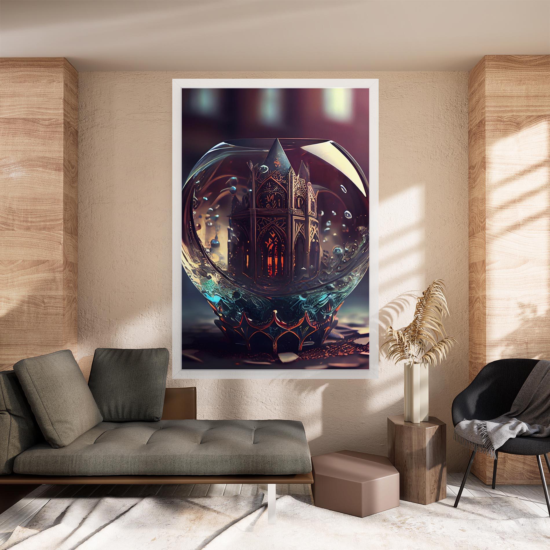 Картина на платно Church Ball mockup 8