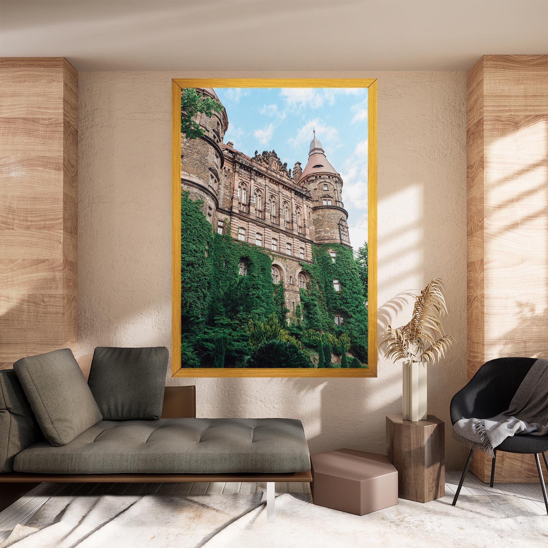 Картина на платно Ksiaz Swiebodzice Poland mockup 8