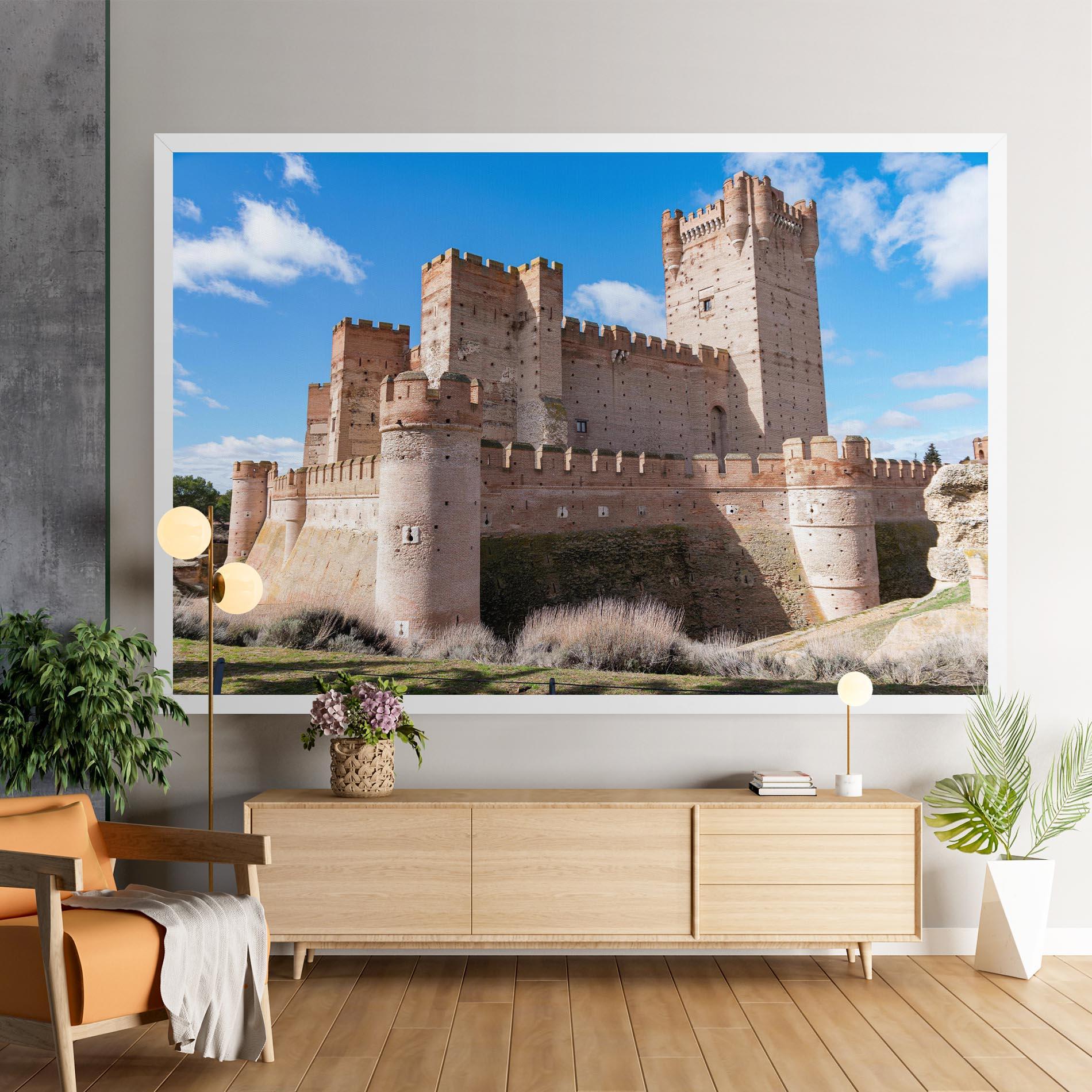 Картина на платно Castle La Mota mockup 9