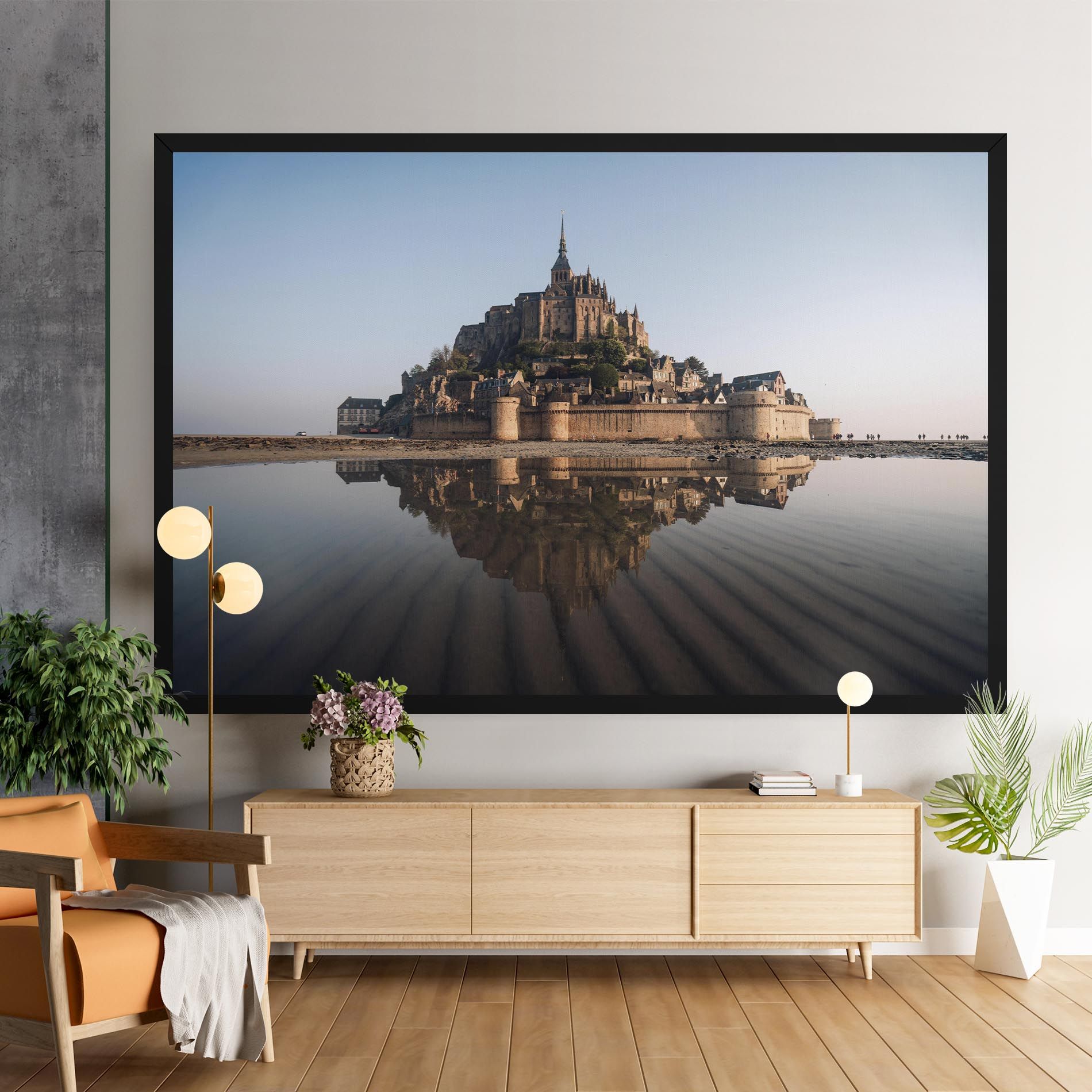 Castle Reflection mockup 9