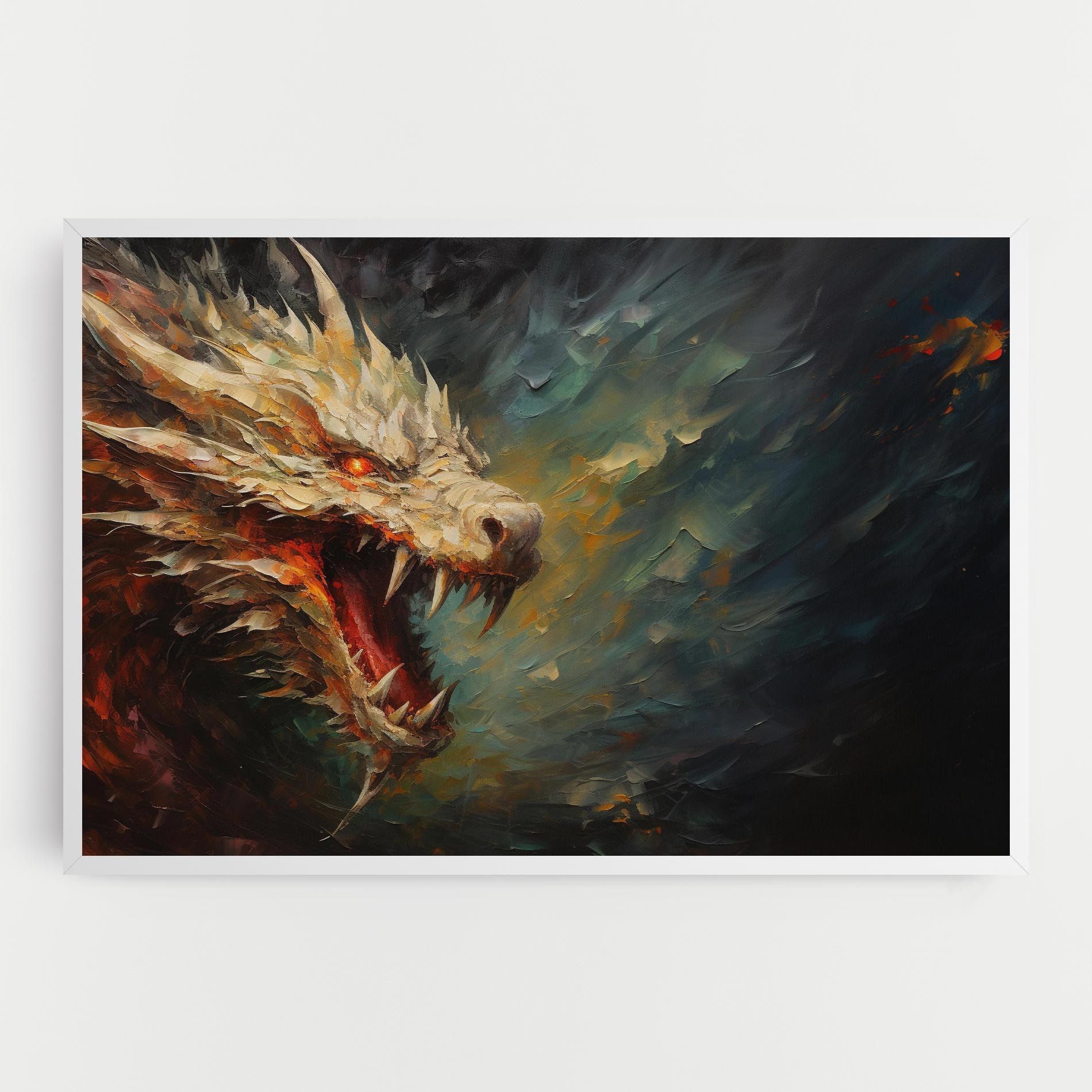 Angry Dragon Painting mockup 0