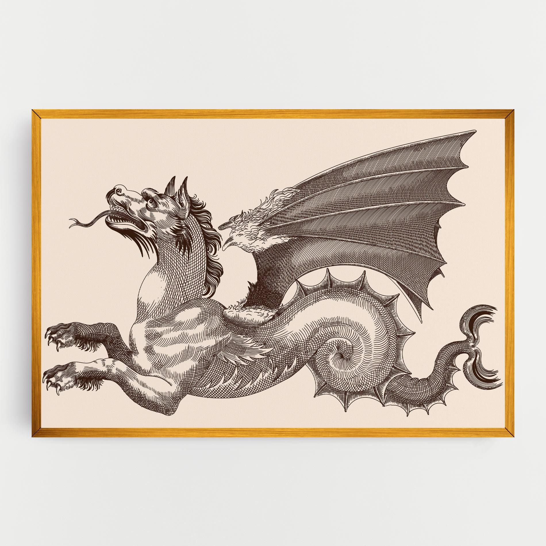 Brown Dragon mockup 0