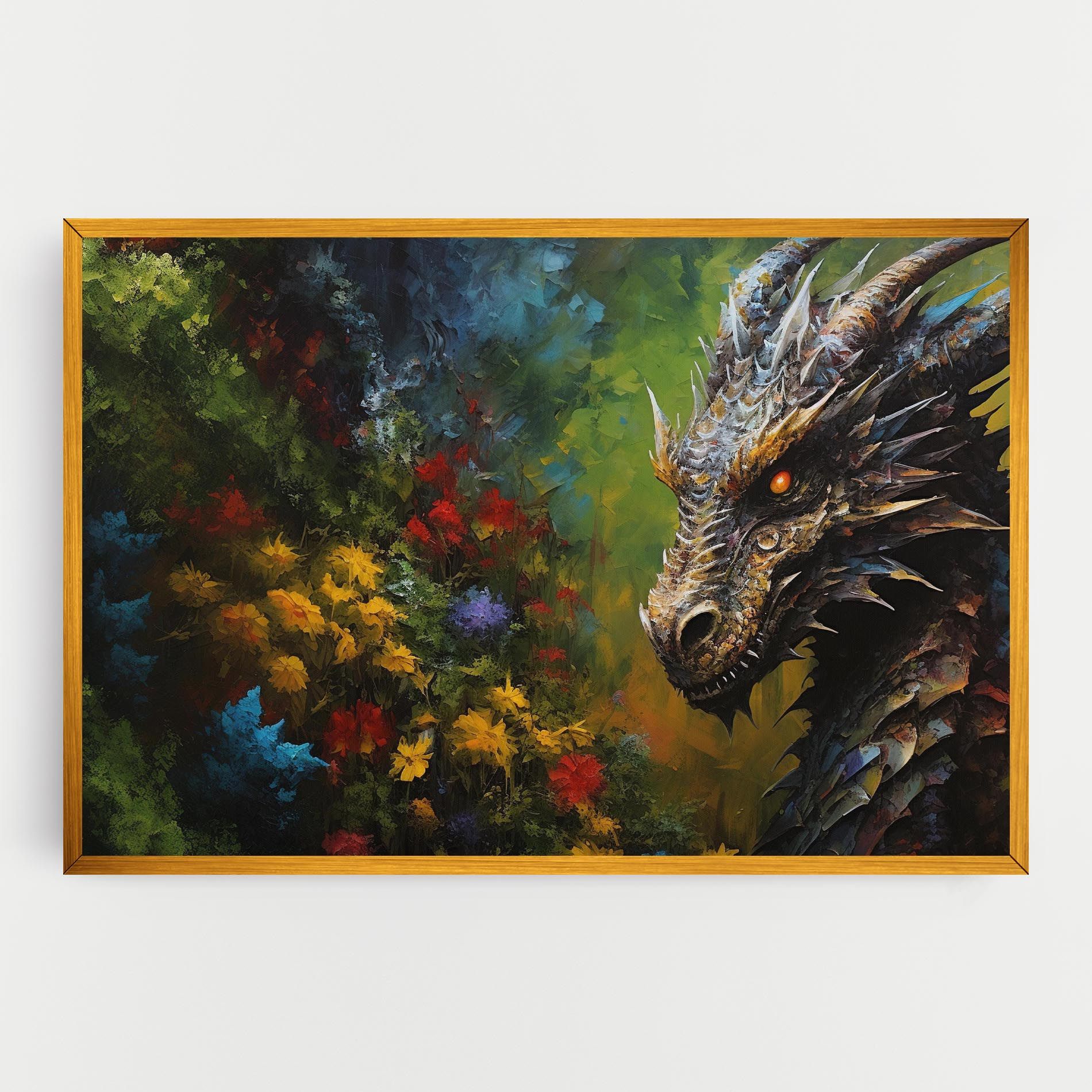 Dragon In Nature mockup 0