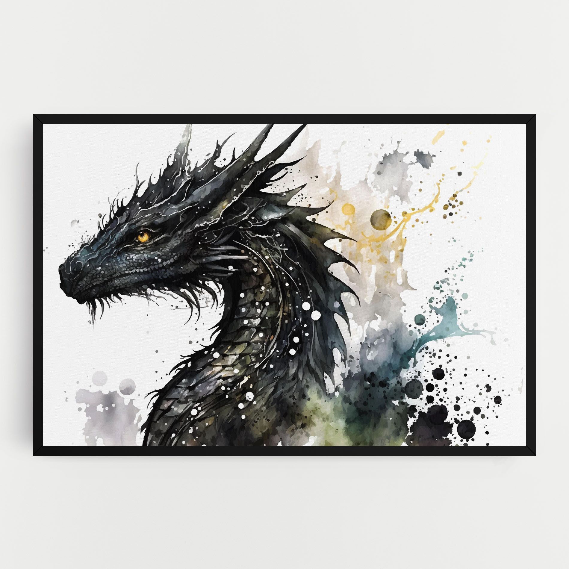 Black Dragon Art mockup 0